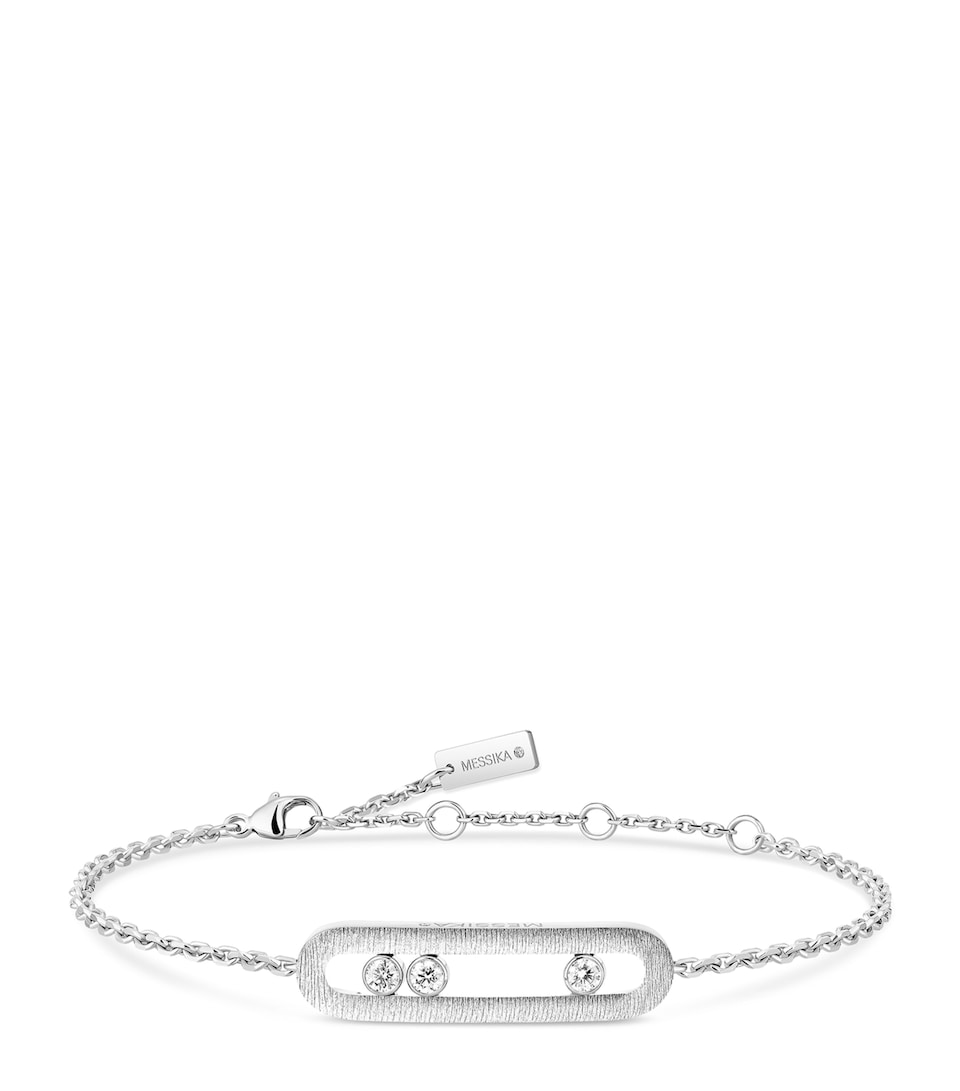 Messika Move Classique White Gold and Diamond Bracelet White Gold