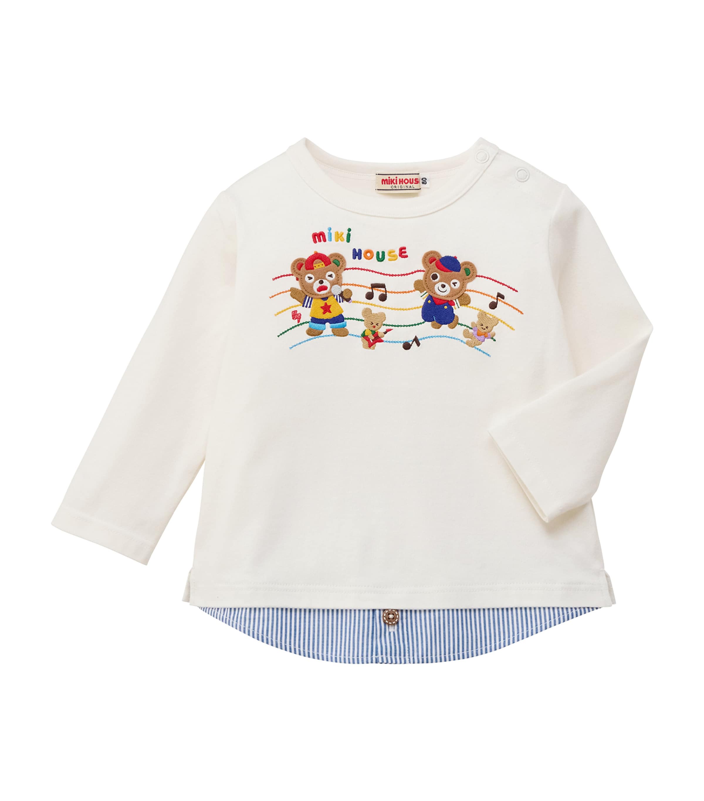 Embroidered Long-Sleeve T-Shirt (2-7 Years)