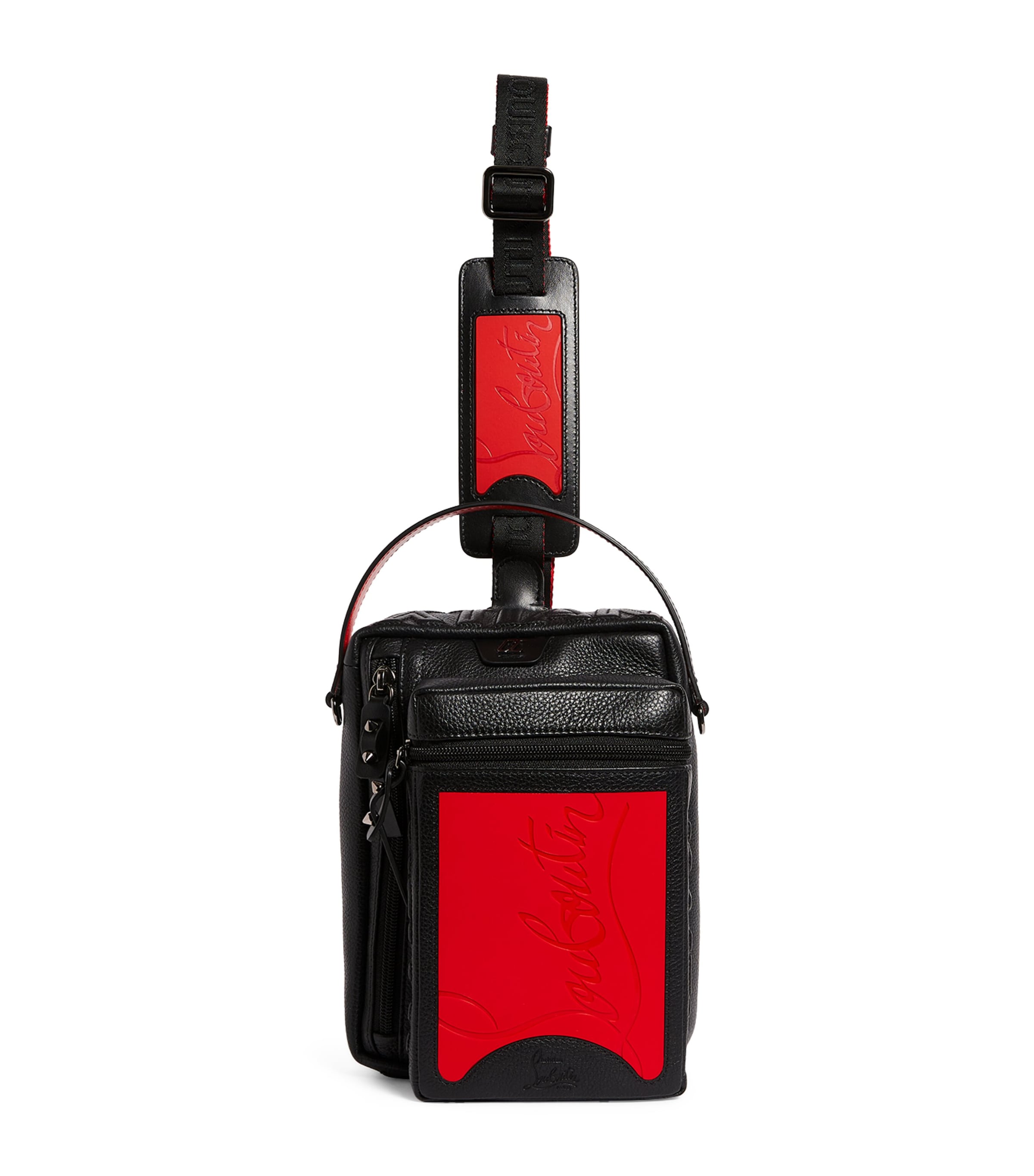 Christian Louboutin Loubifunk Leather One-Strap Backpack