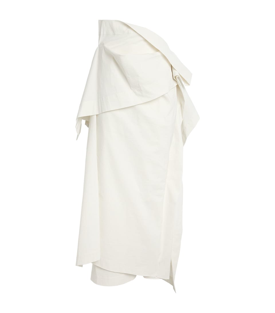 Collapsing Sculpture Maxi Skirt