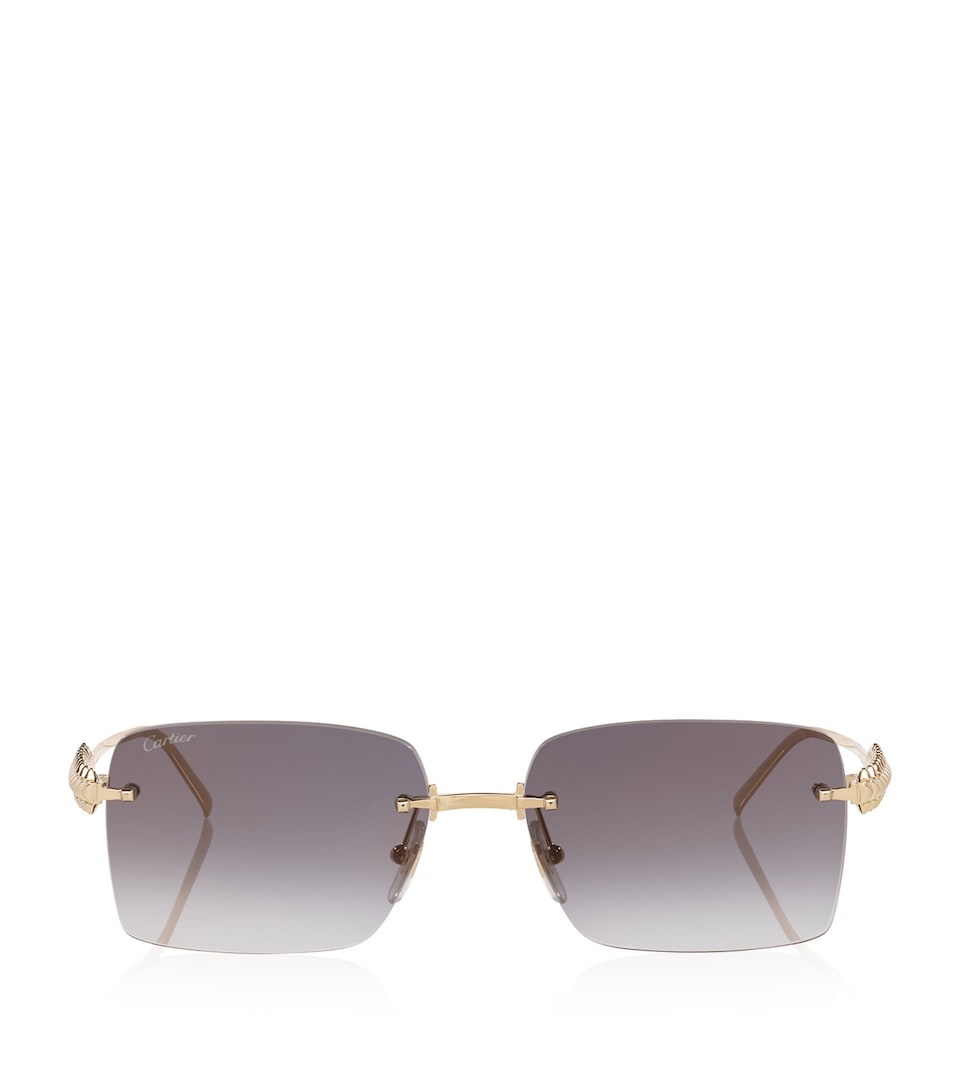 Metal 06L001801 Rectangle Sunglasses