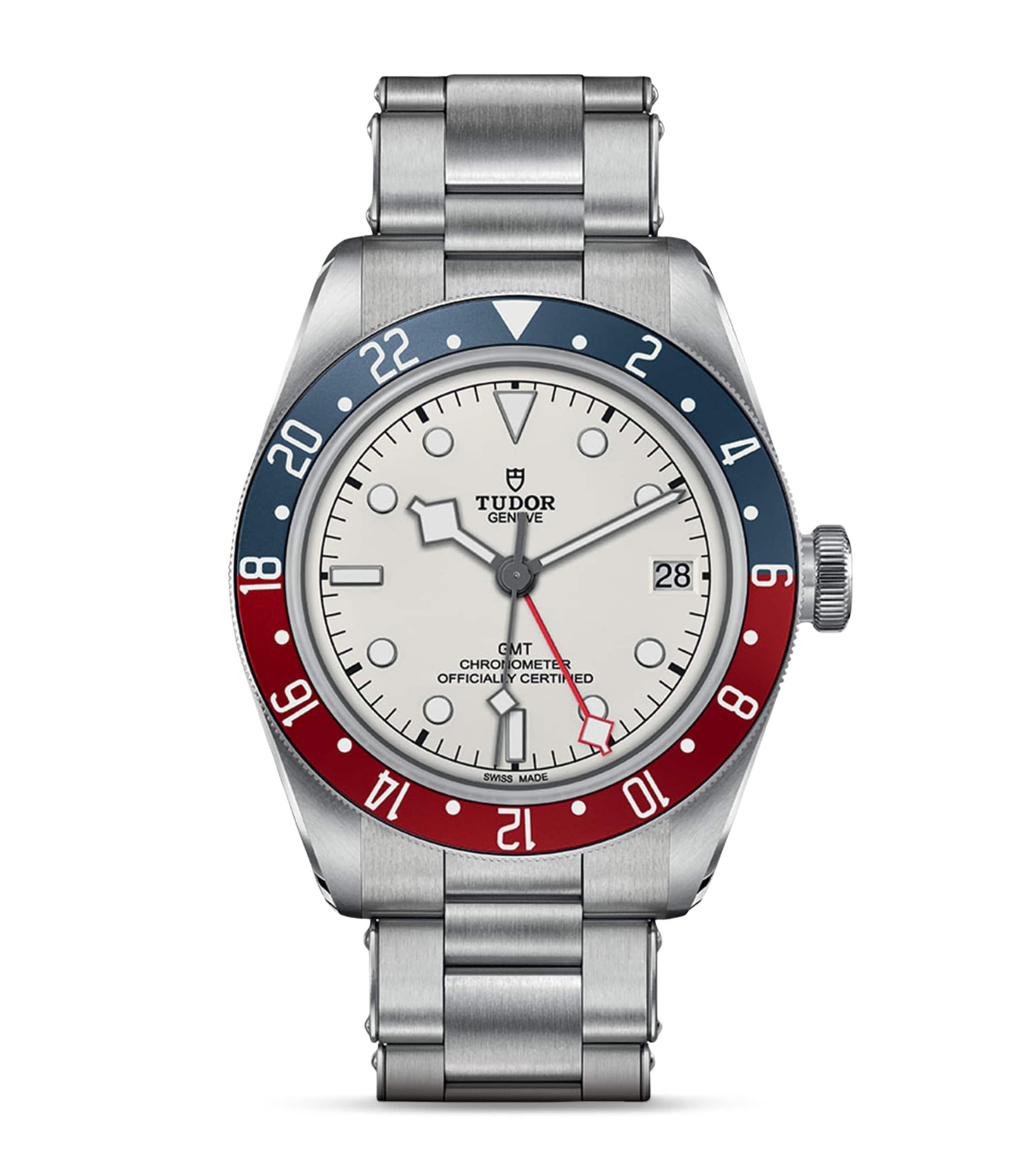 TUDOR Stainless Steel Black Bay Automatic Watch 41mm White