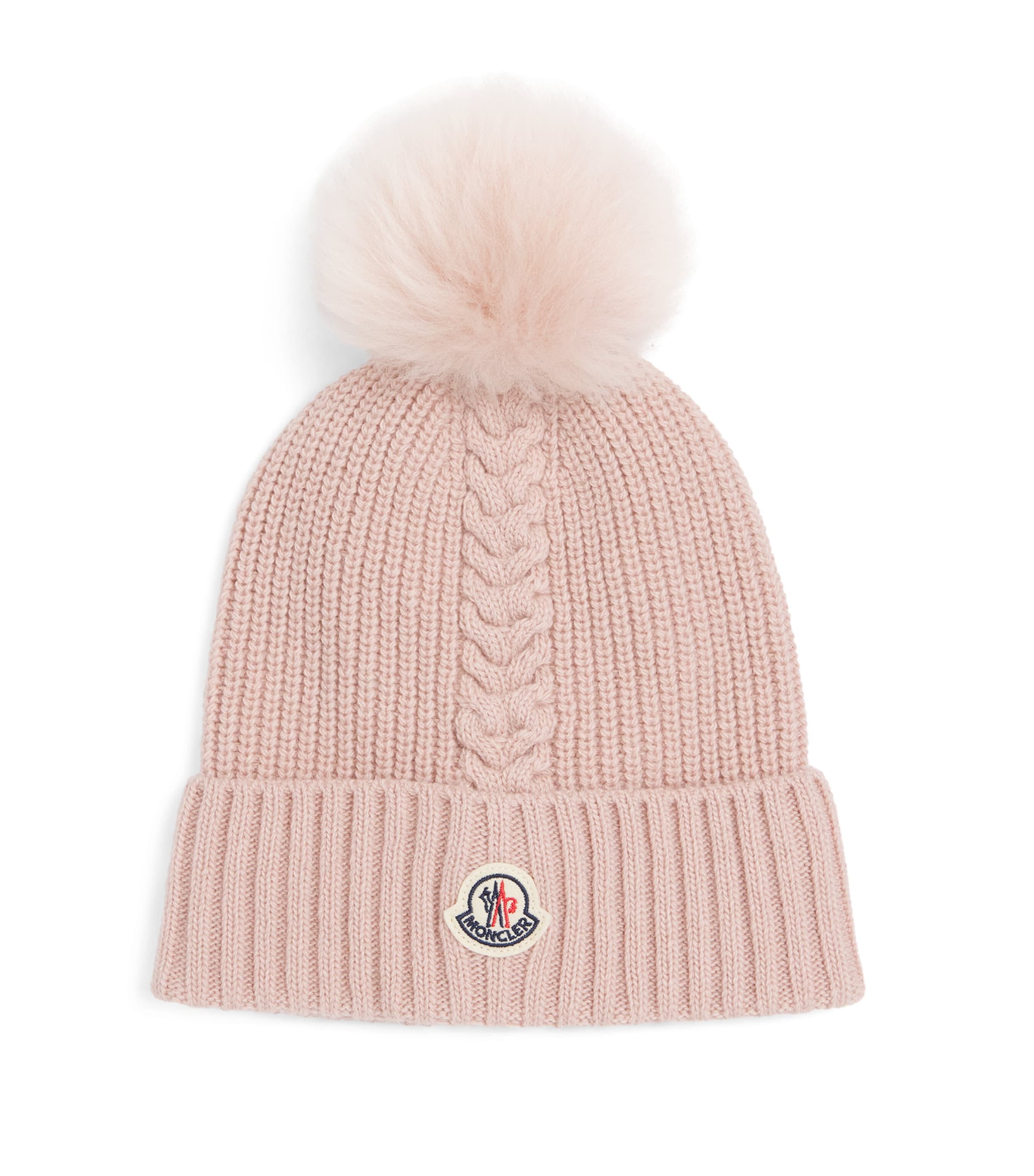 Virgin Wool Pom-Pom Beanie