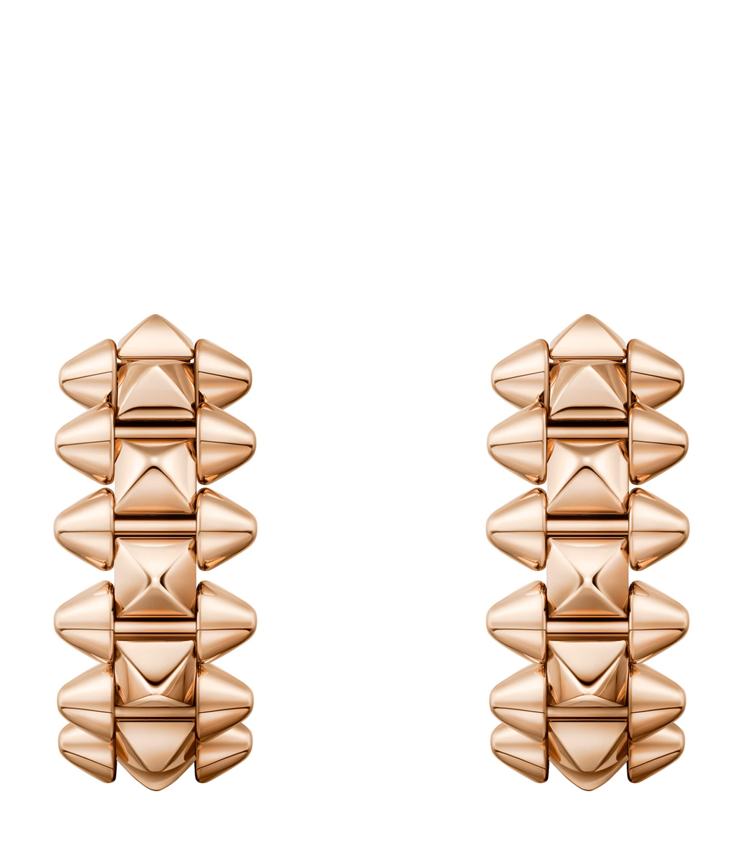 Cartier Small Rose Gold Clash de Cartier Hoop Earrings Rose Gold