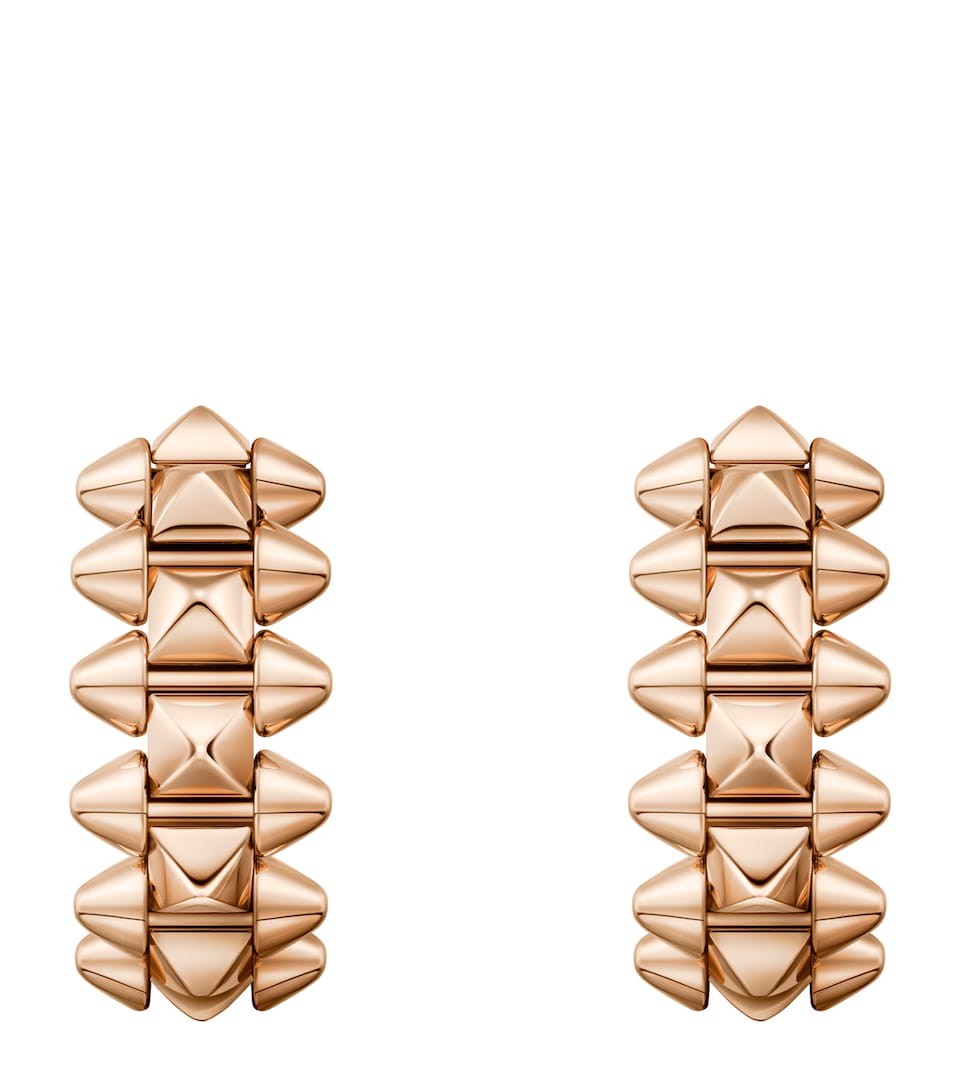 Cartier Small Rose Gold Clash de Cartier Hoop Earrings Rose Gold