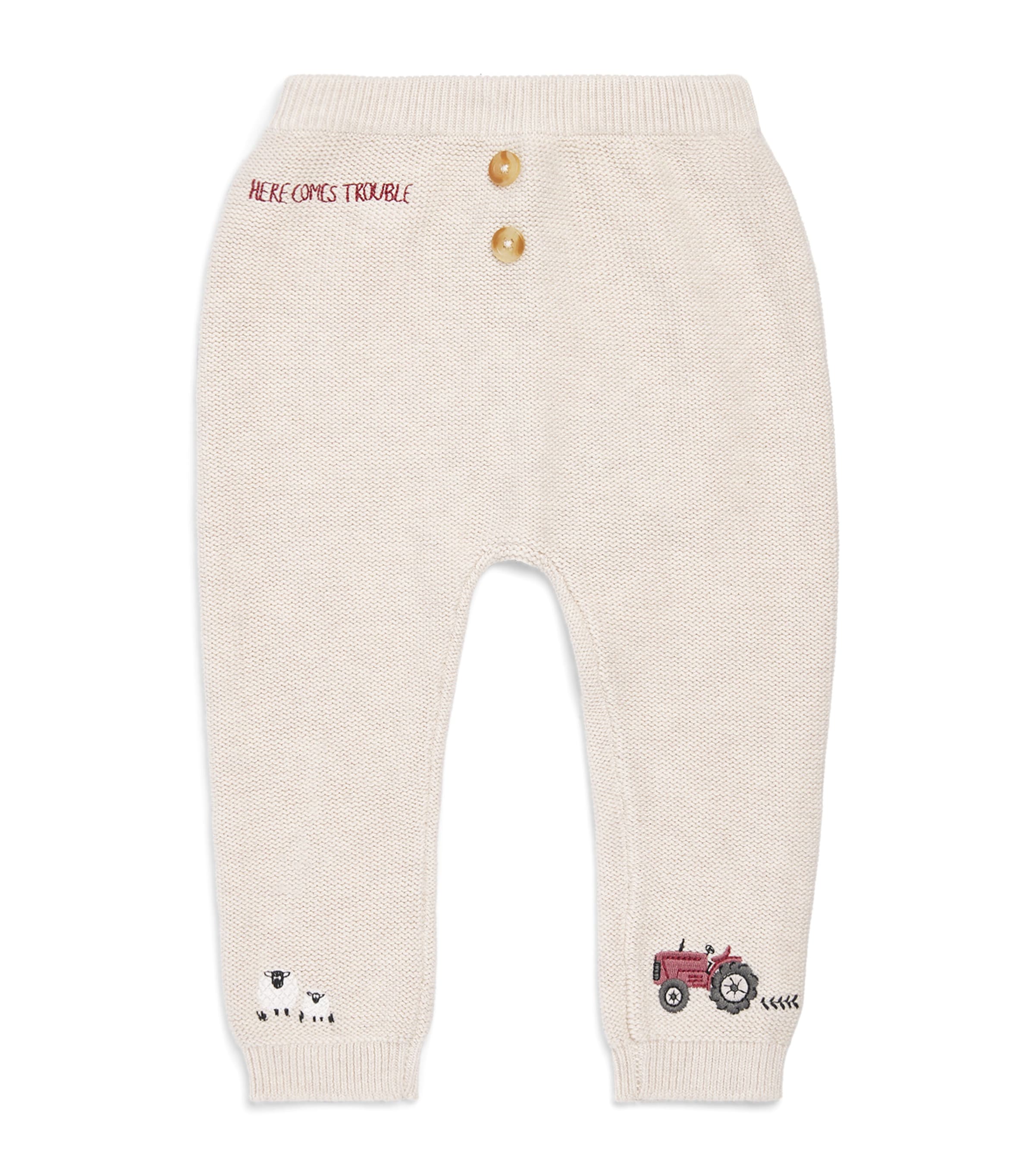 Organic Cotton On the Farm Sweatpants (0-3 Years) Fm
