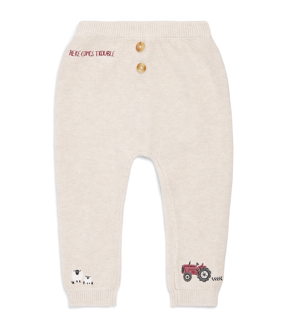 Organic Cotton On the Farm Sweatpants (0-3 Years) Fm