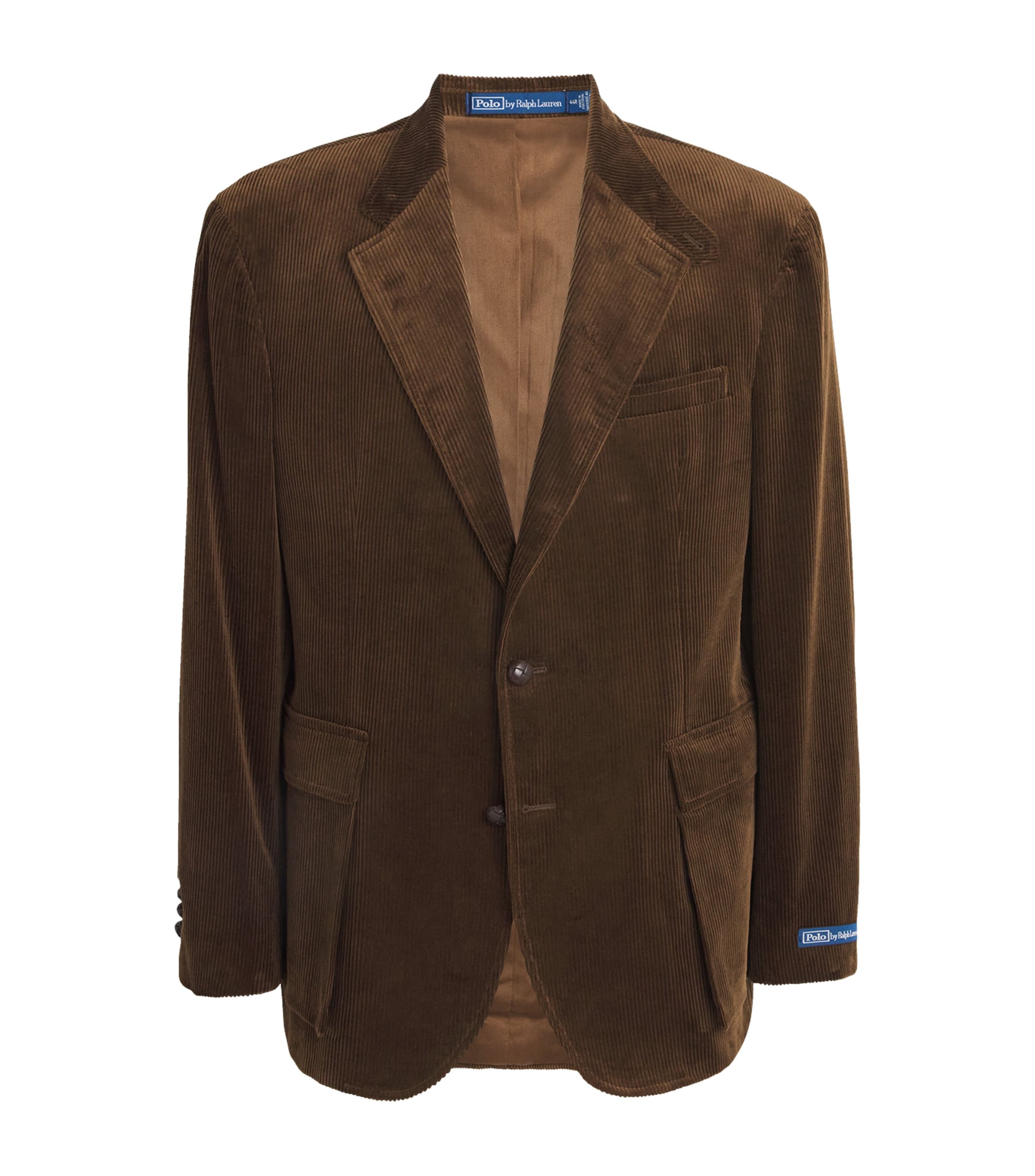 Corduroy Single-Breasted Blazer