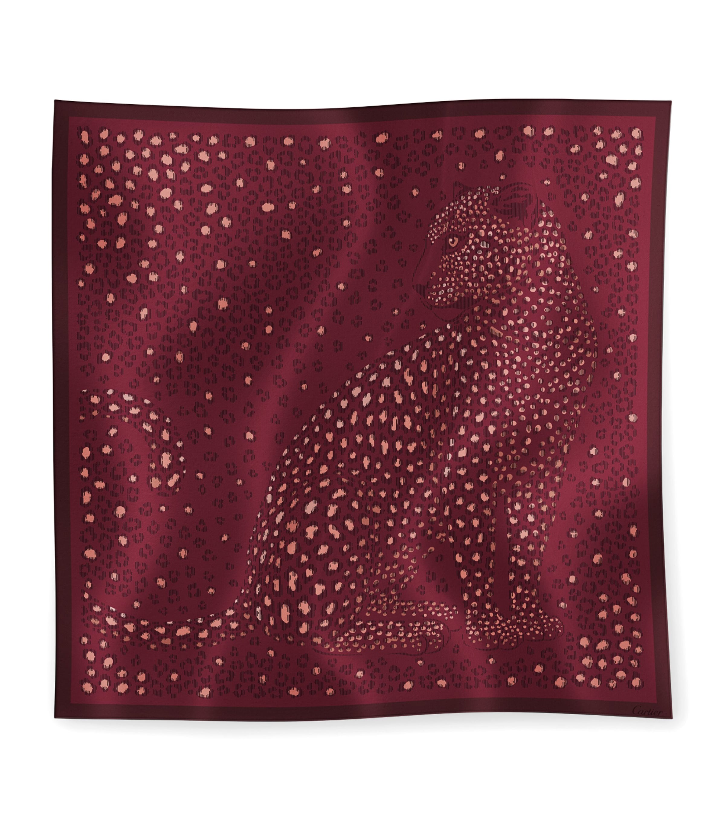 Silk Panthère Dots Scarf