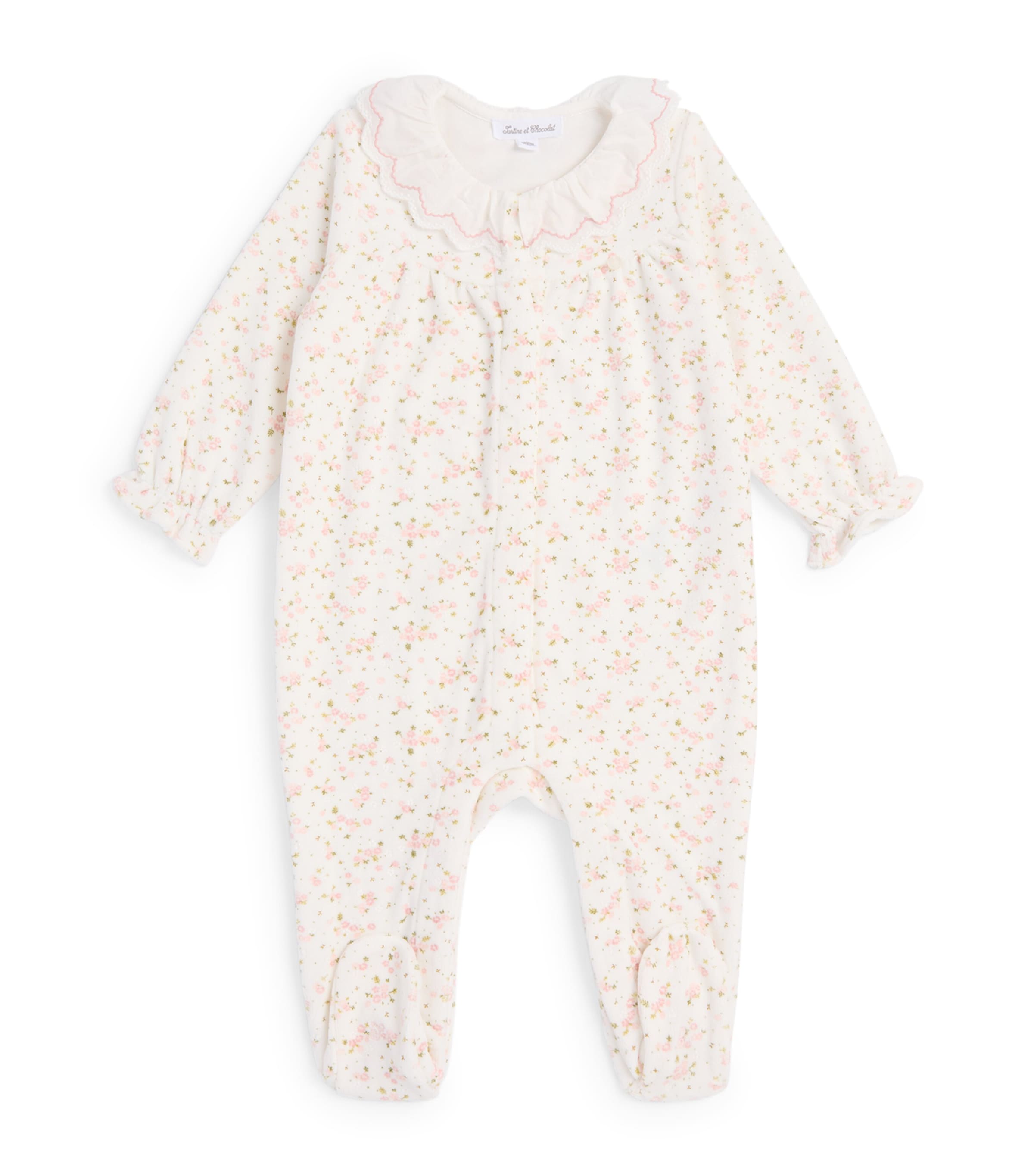 Tartine et Chocolat Floral Top and Trousers Pyjama Set (0-24 Months)