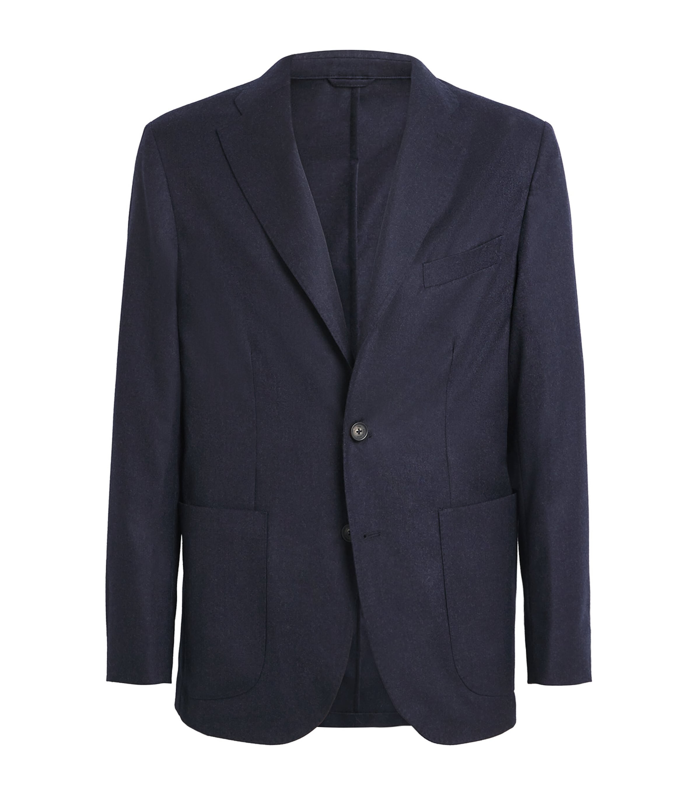 Wool Flannel Soft Blazer