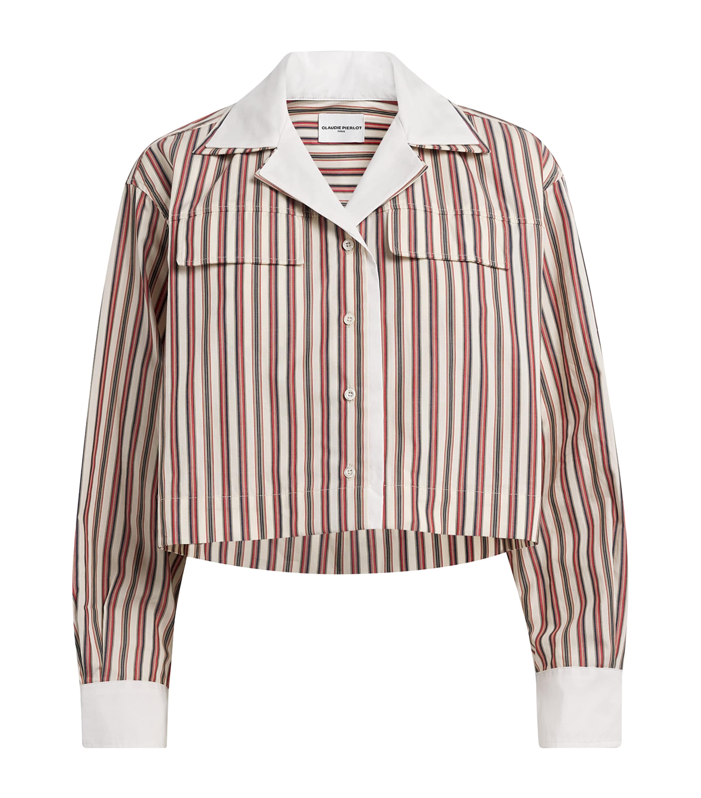 Double-Layered Stripe Shirt