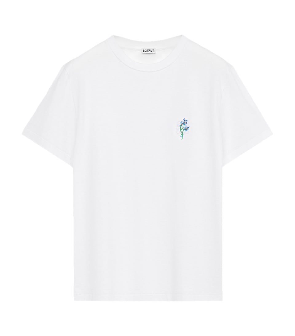 Cotton-Blend Anagram Logo T-Shirt