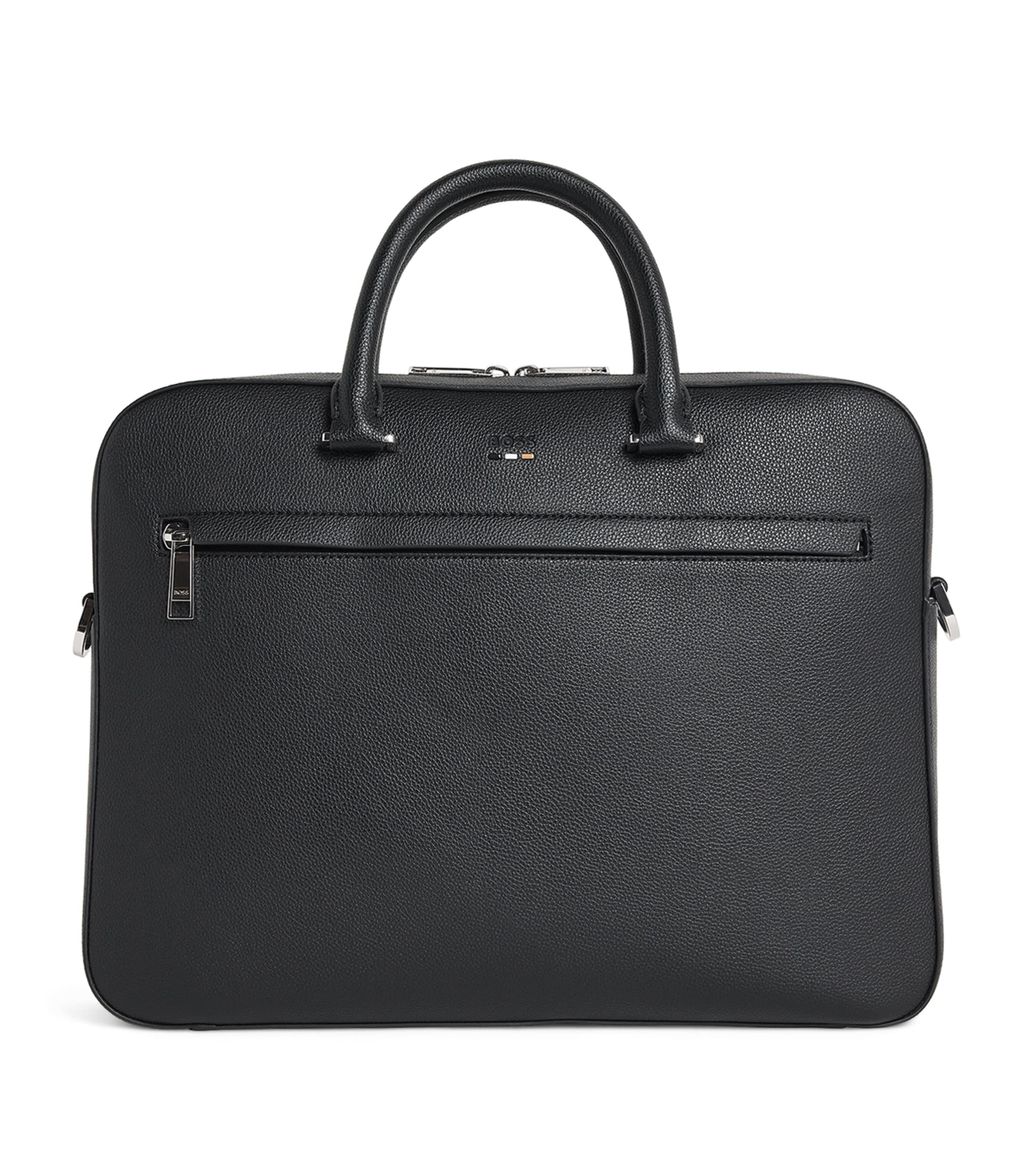 Grained Leather Briefcase