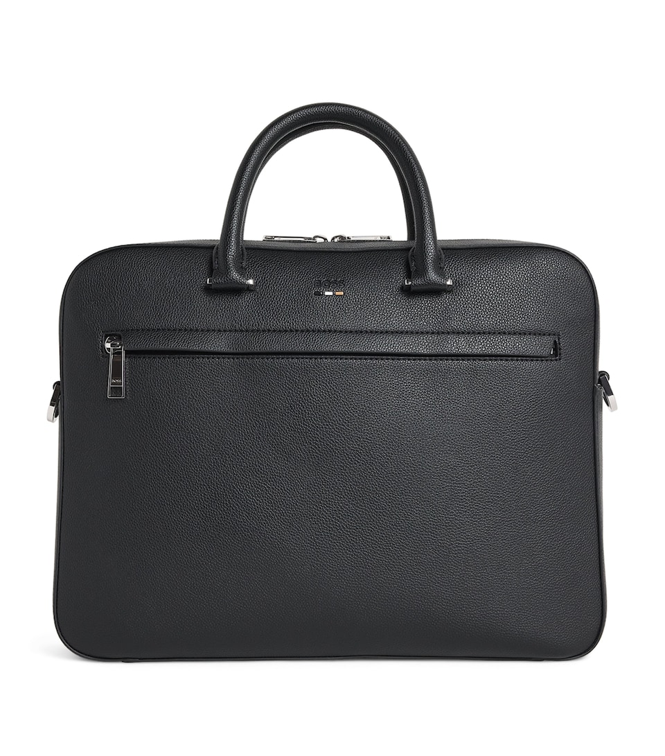 Grained Leather Briefcase