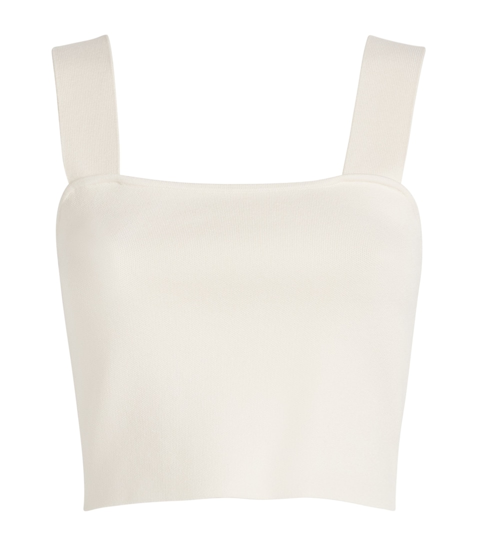 Square-Neck Crop Top