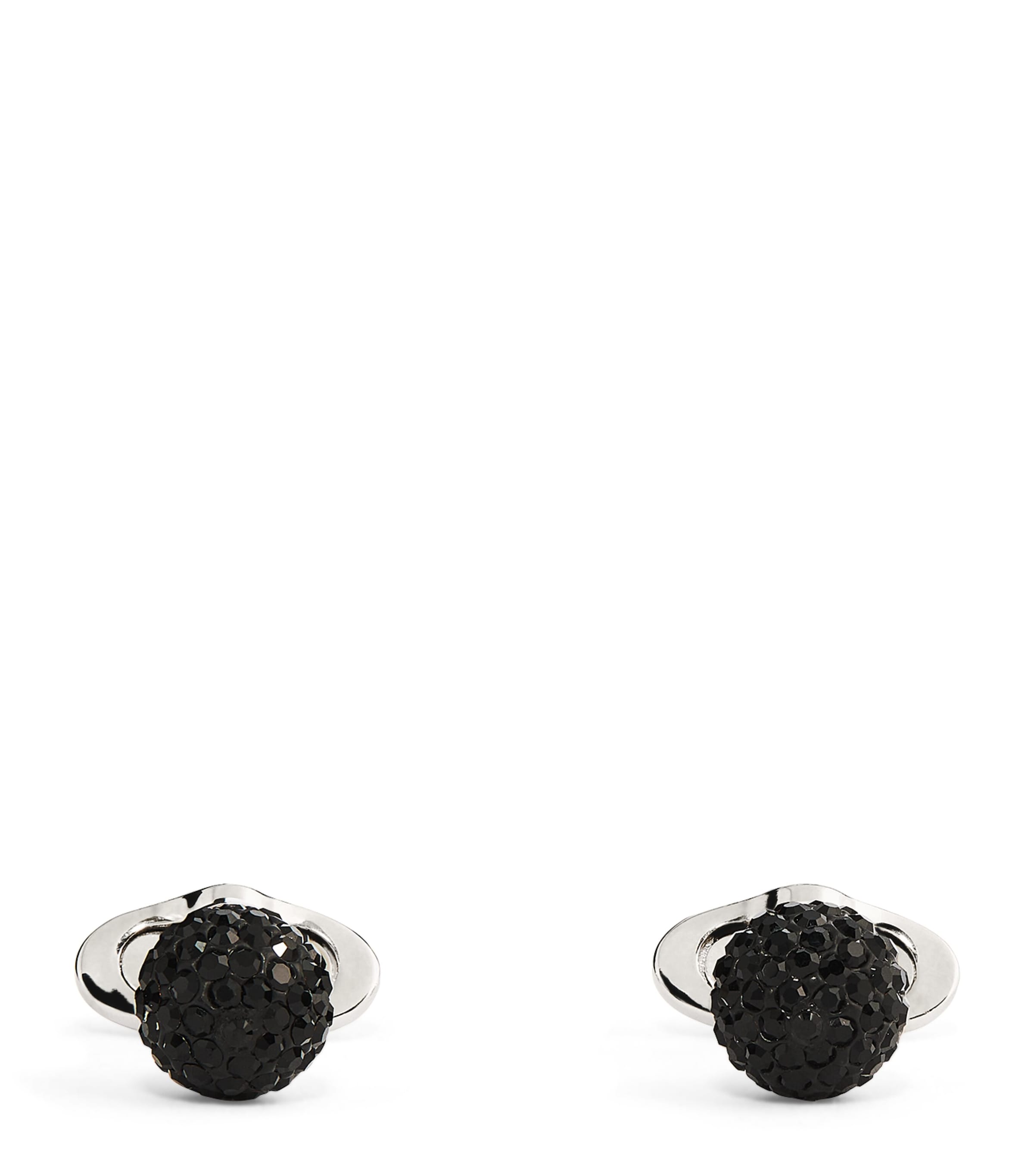 Sterling Silver Embellished Cufflinks