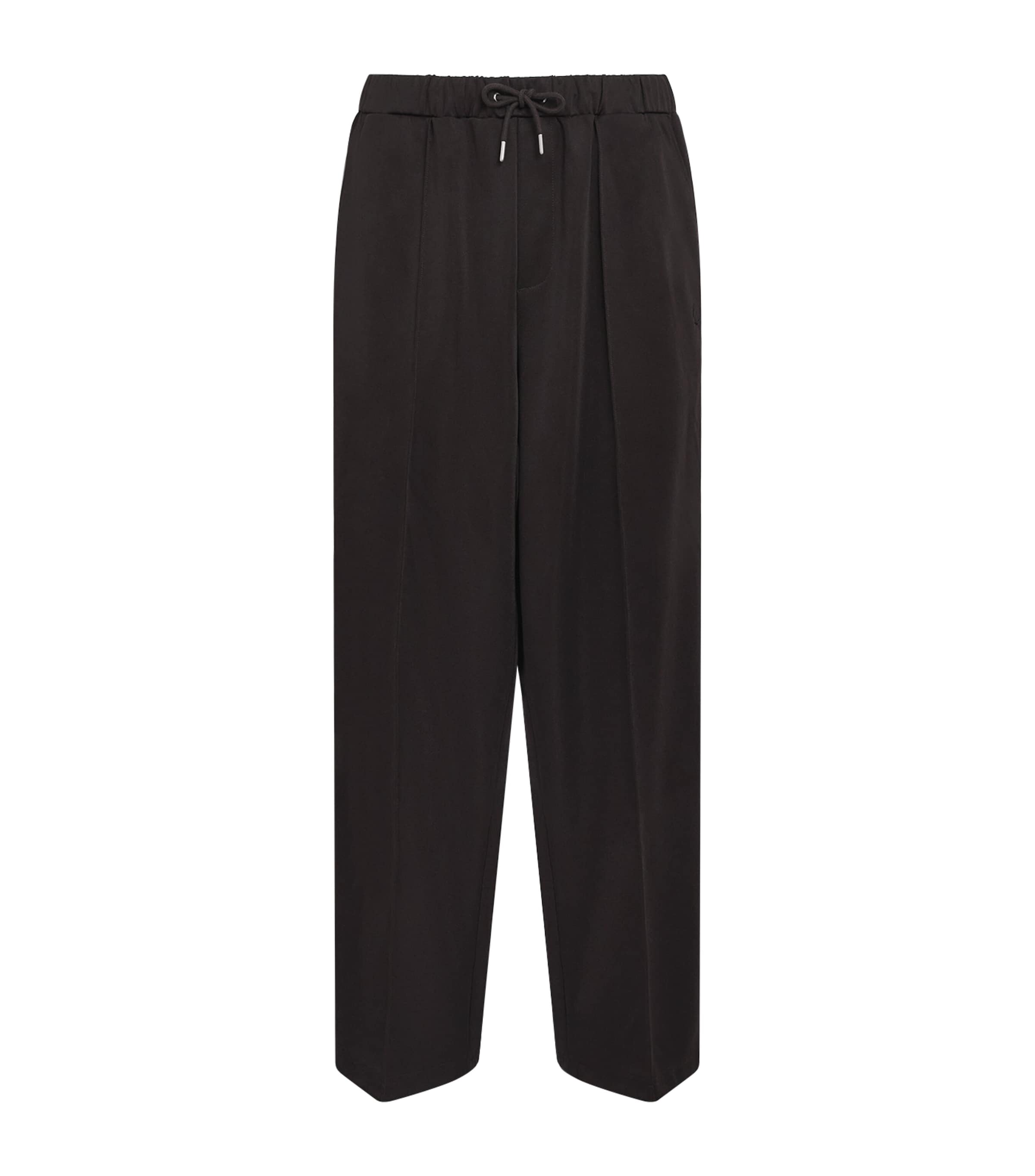 Fred Perry Mens Tennis Tape Sweatpants Rich Brown