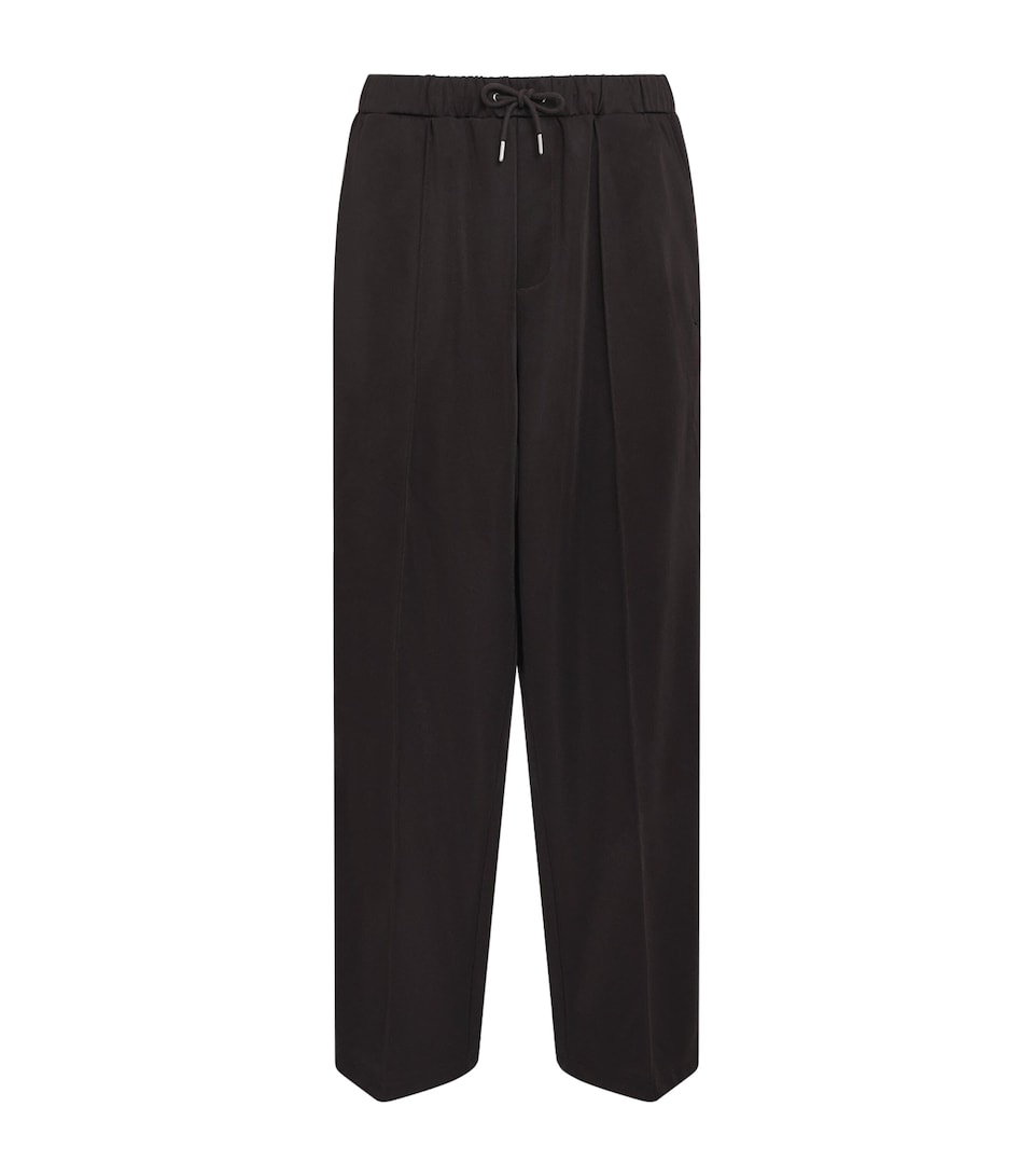 Fred Perry Mens Tennis Tape Sweatpants Rich Brown