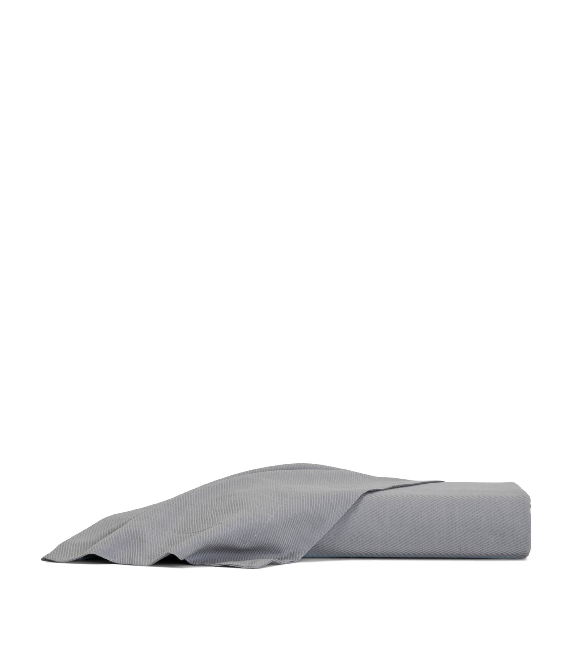 Frette Leisure Twill King Duvet Cover (260cm x 240cm) Grey Melange