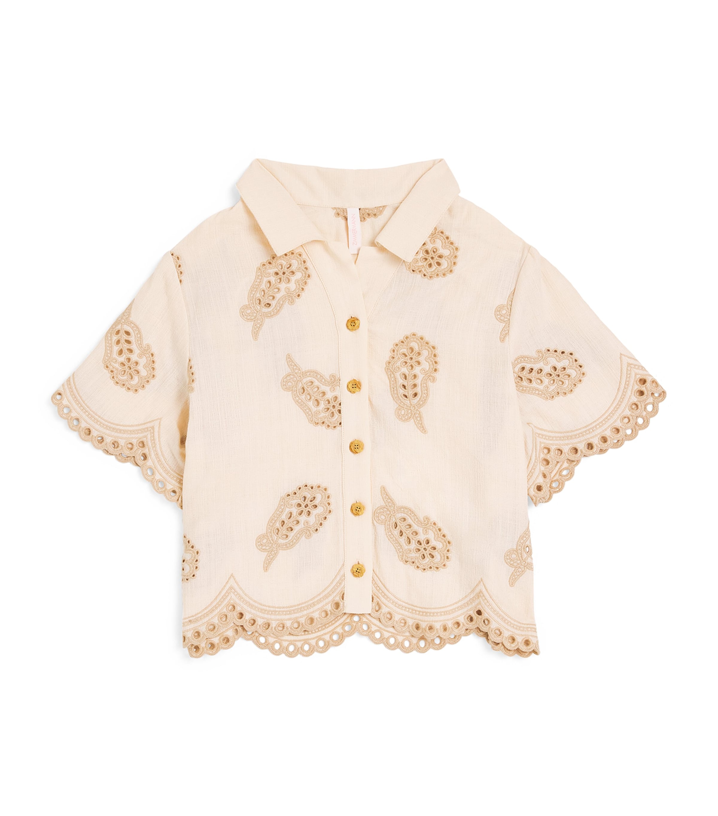 Cotton Embroidered Rhiannon Shirt (2-12 Years)