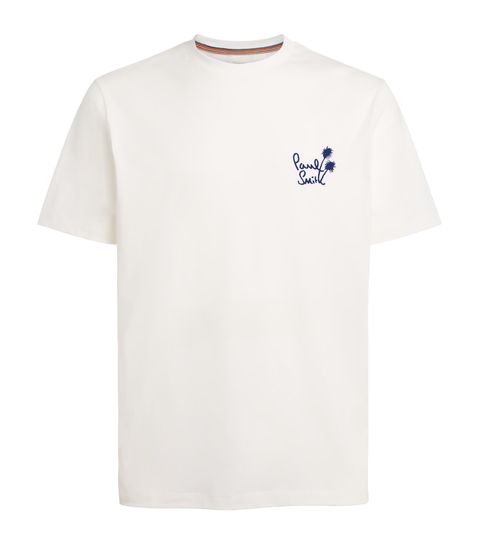 Cotton Embroidered Logo T-Shirt