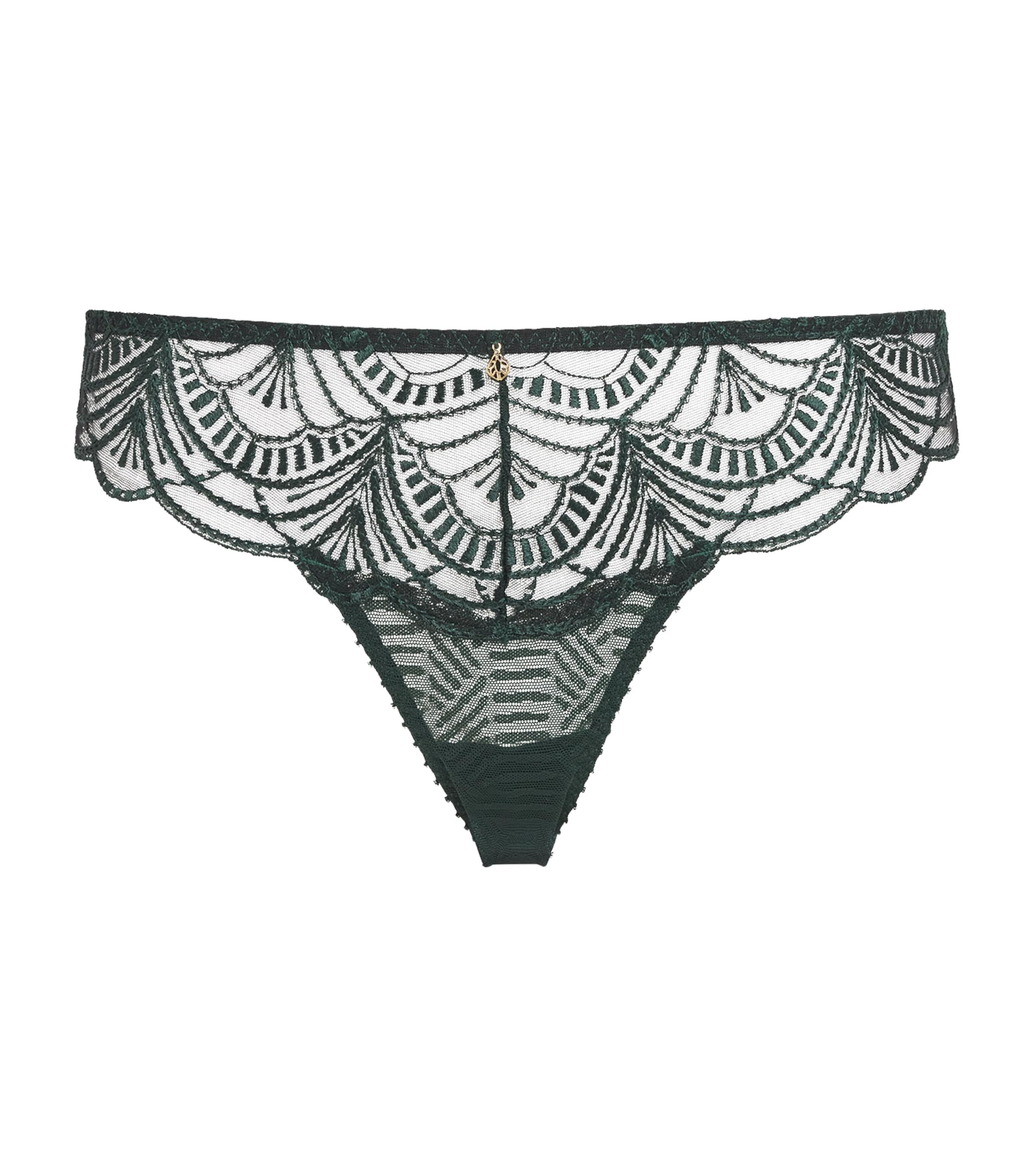 Aubade Womens Vibes Italian Briefs Mysterious Green