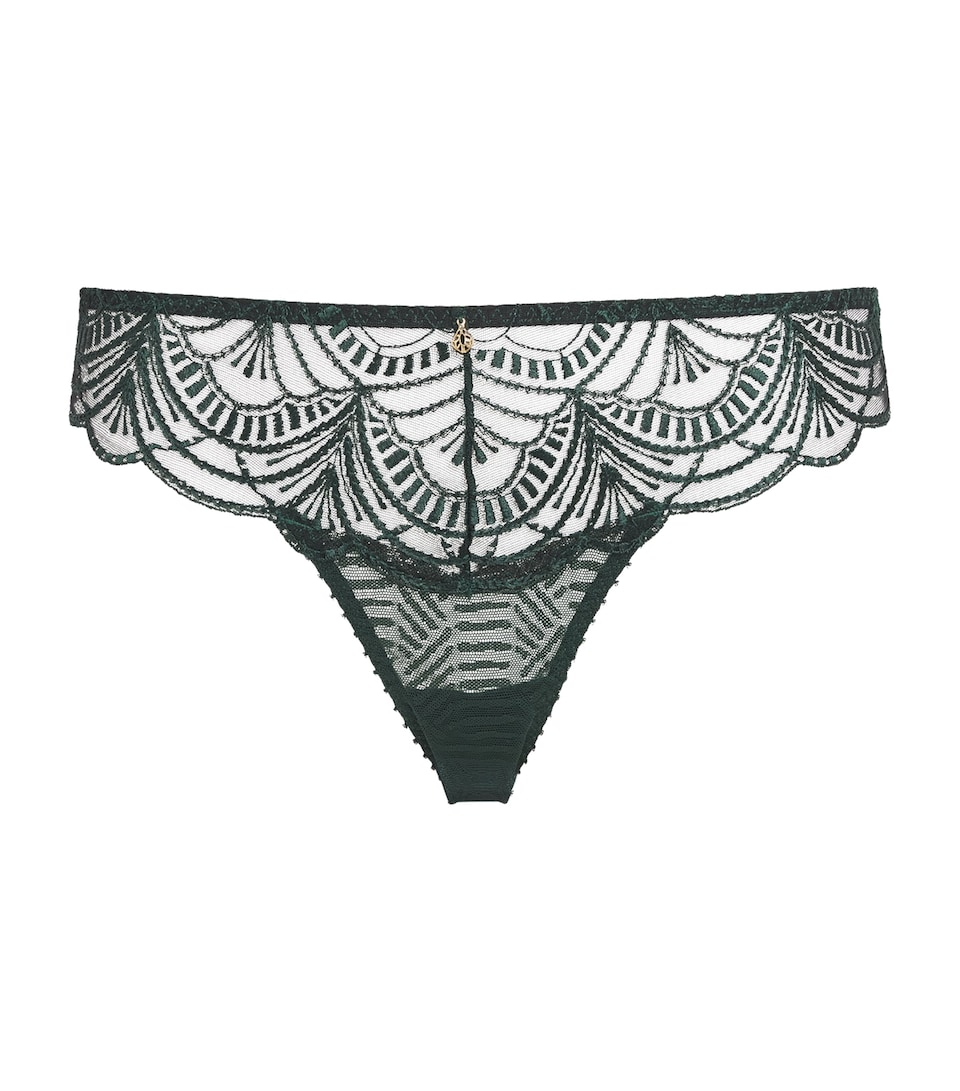 Aubade Womens Vibes Italian Briefs Mysterious Green