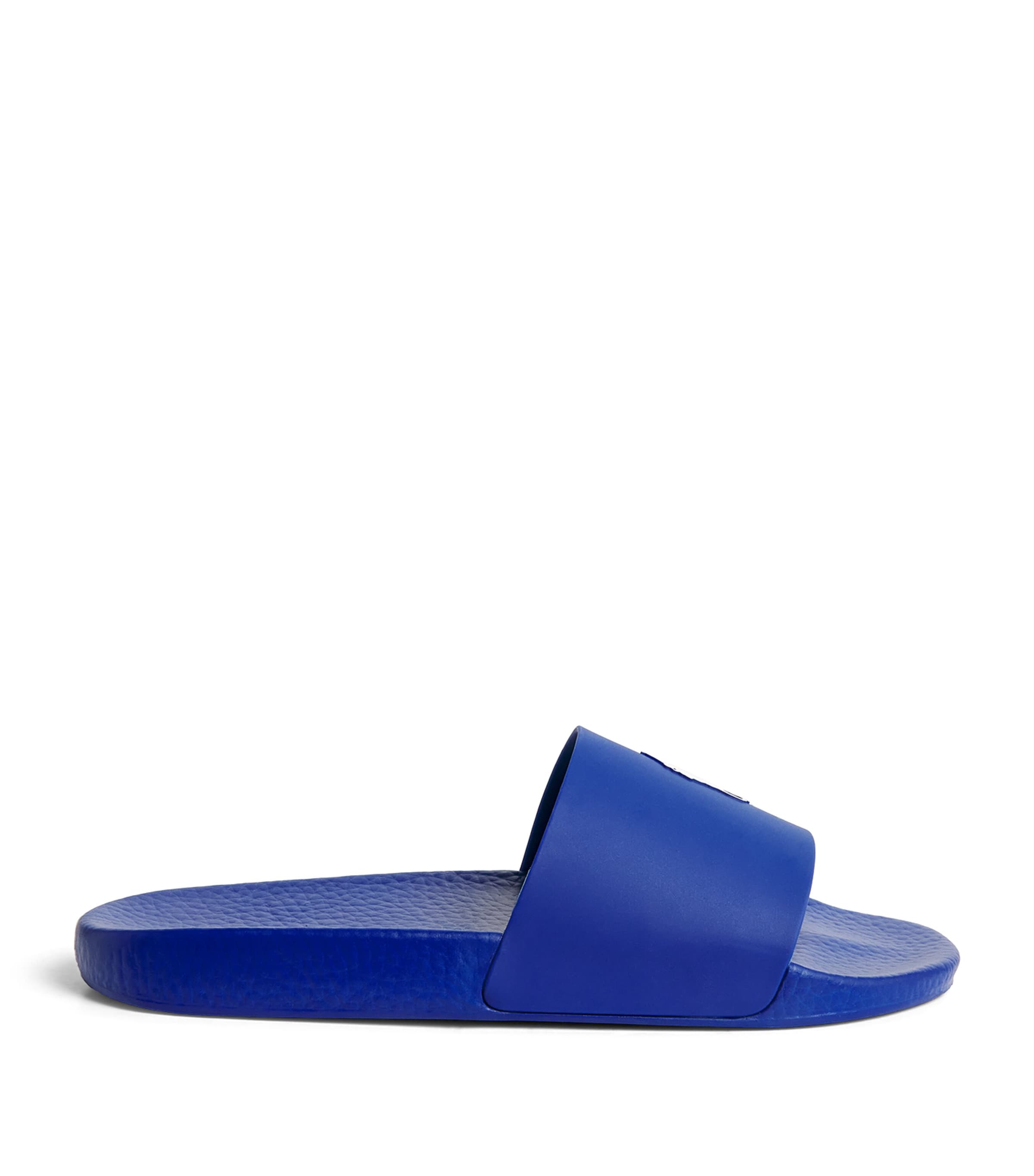 【関税込み】AMIRI ブルー MA Quad プールスライド AMIRI MA Quad Pool Slides | Harrods US