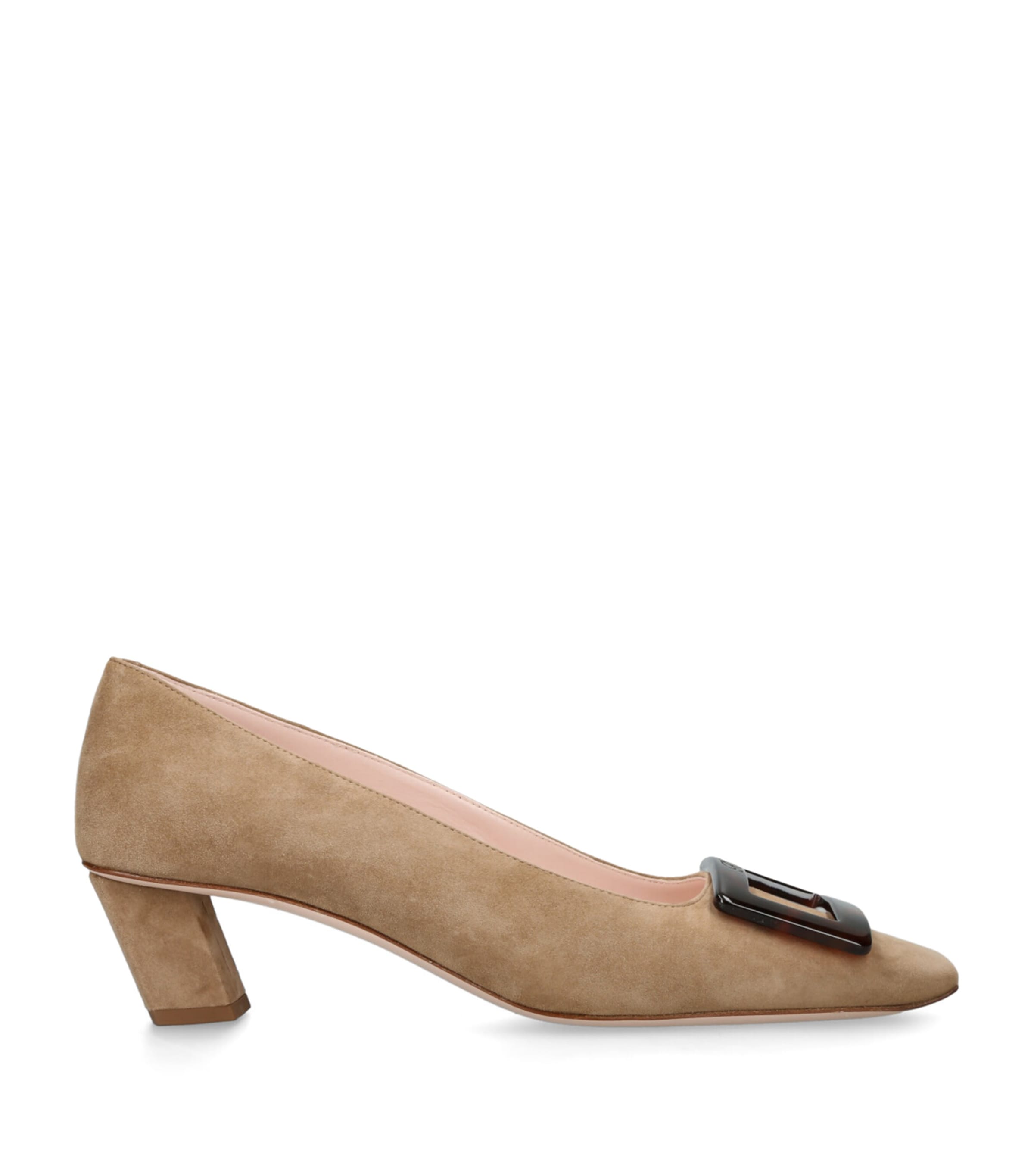 Suede Belle Vivier Pumps 45