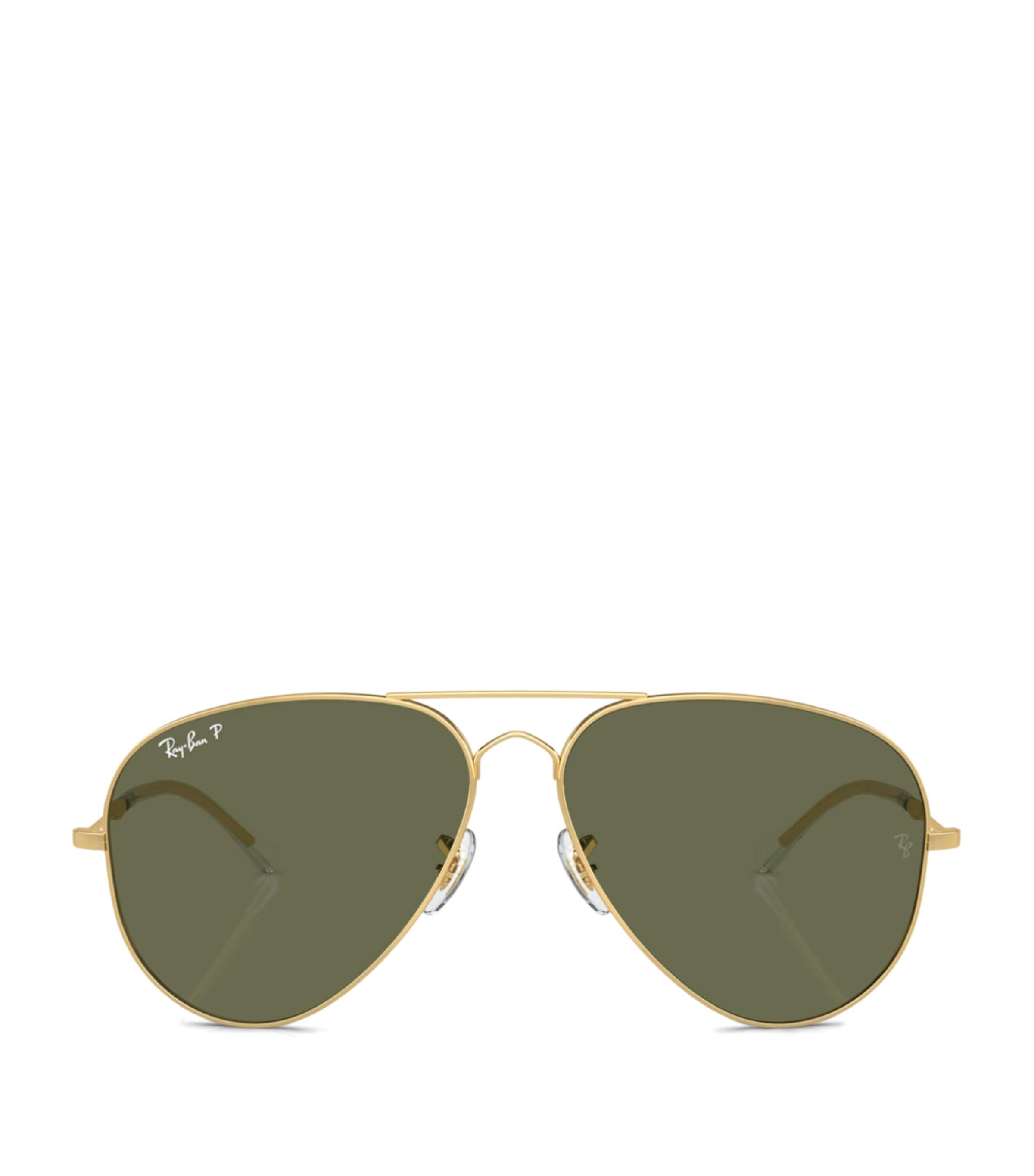 Ray-Ban Metal Old Aviator Pilot Sunglasses