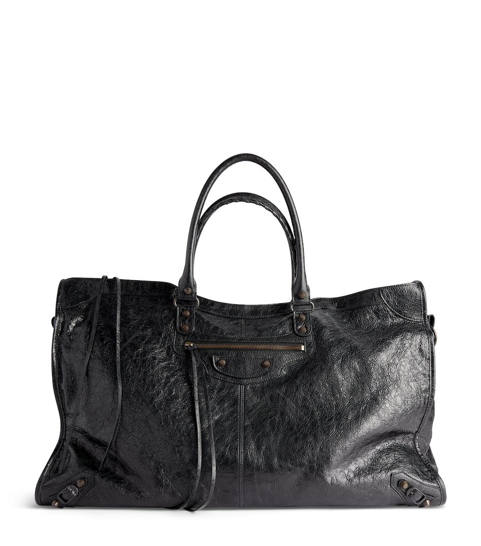 Leather Le City Travel Top-Handle Bag