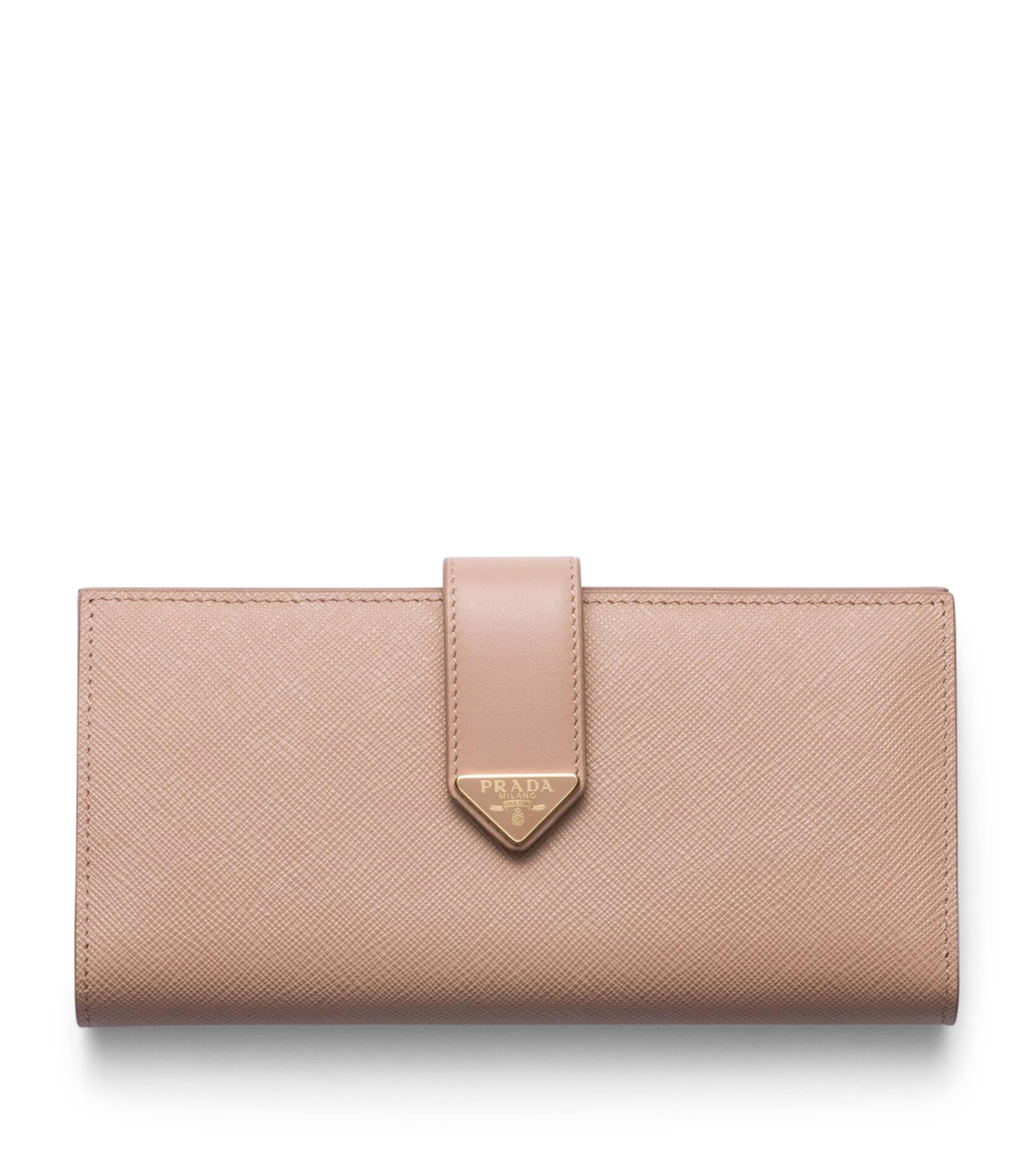 Prada Large Saffiano Leather Bifold Wallet