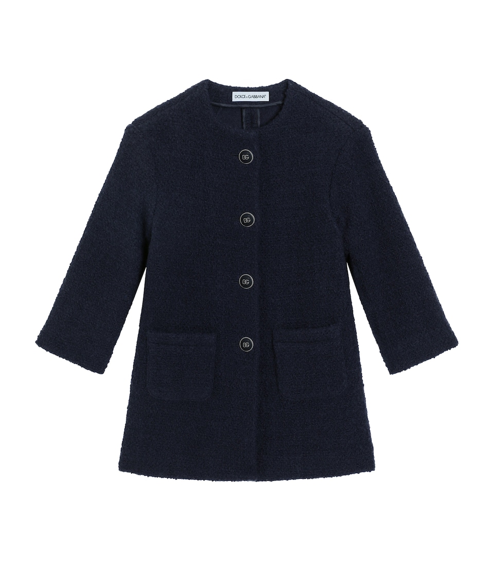 Virgin Wool-Blend Jacket (8-12 Years)