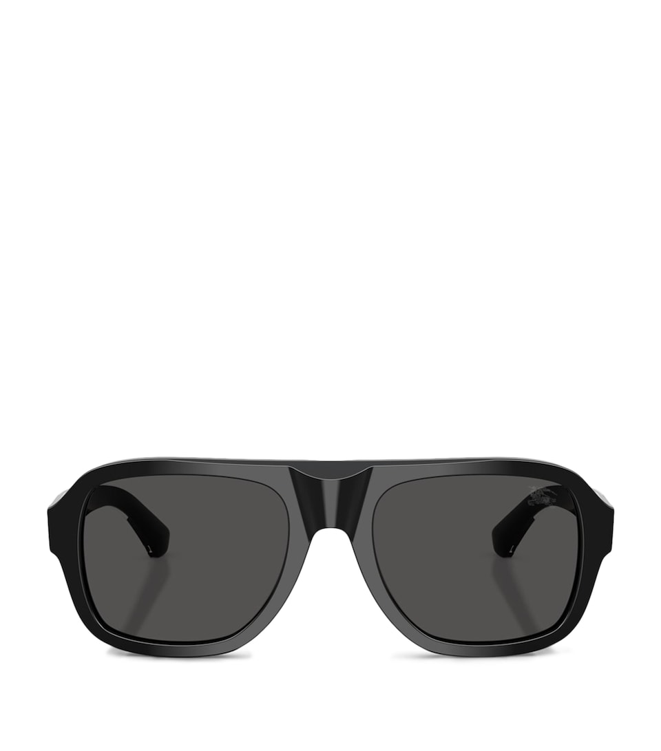 Burberry Acetate BE4478 Pilot Sunglasses Black