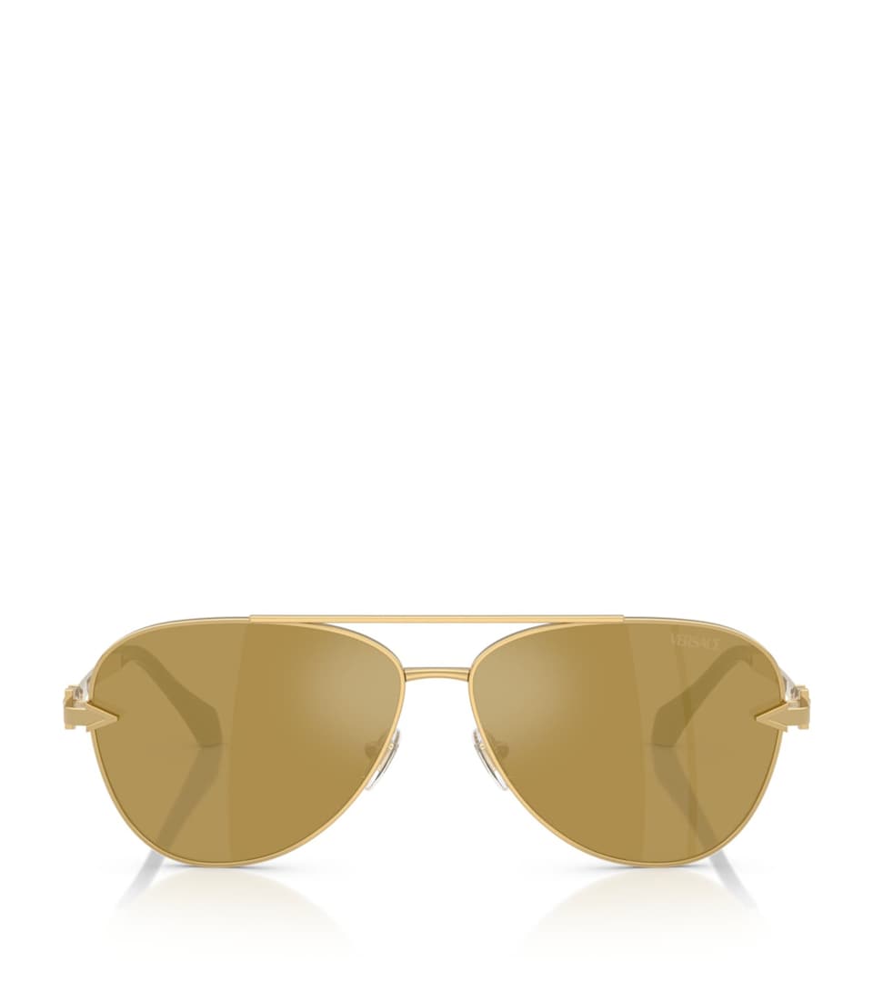 Versace Metal VE2283 Aviator Sunglasses