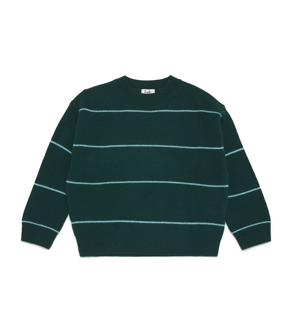 Wool Striped Sweater (2-14 Years)