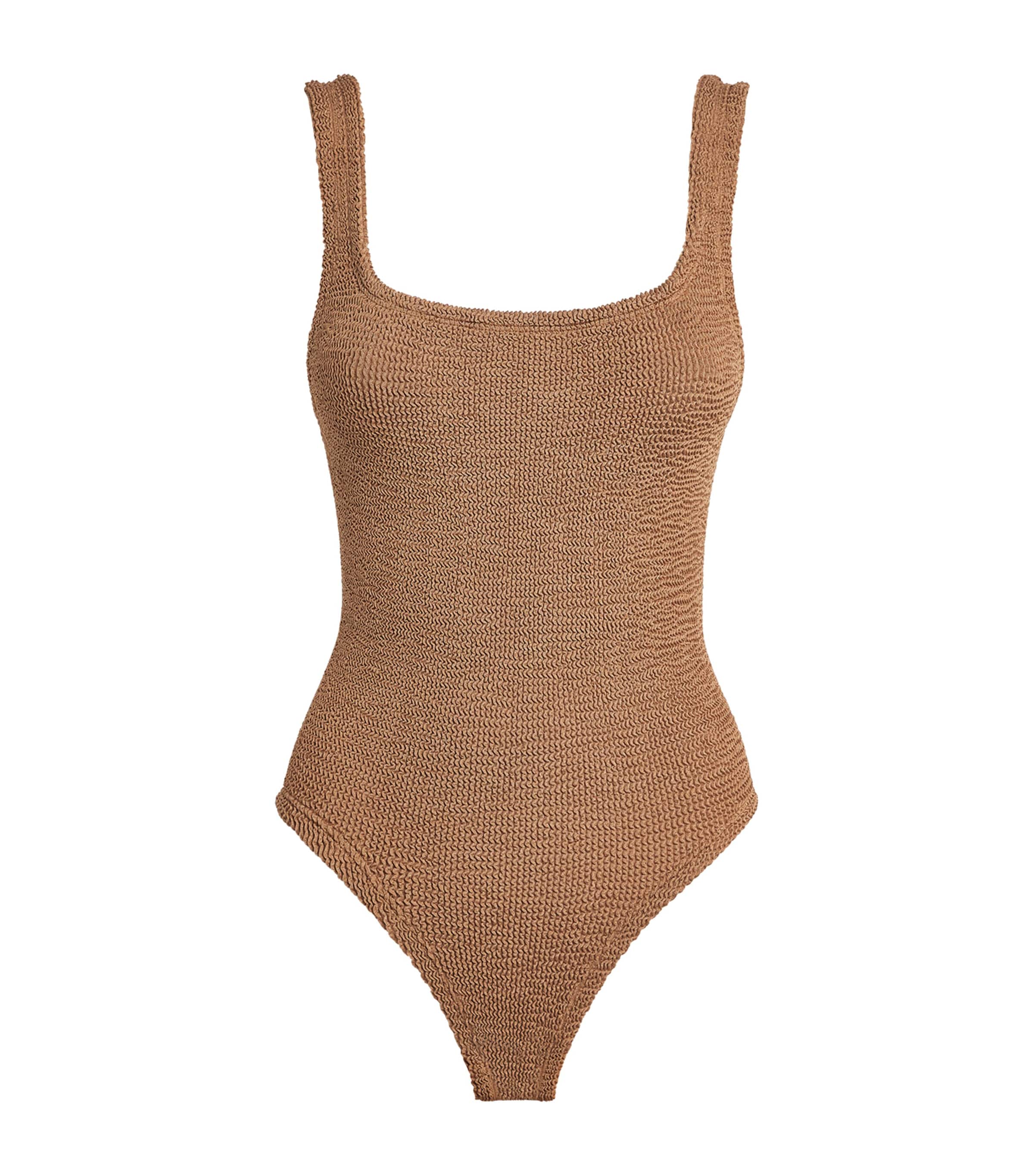 Coverage Square-Neck Swimsuit