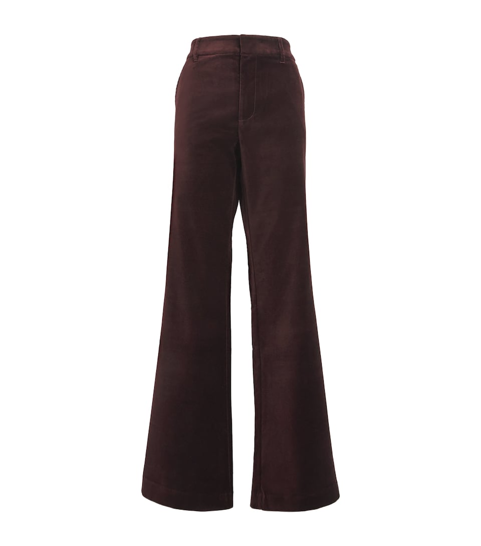 Velvet Marlow Flared Trousers