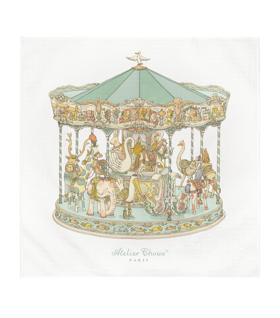 Atelier Choux Cotton Carrousel Swaddle