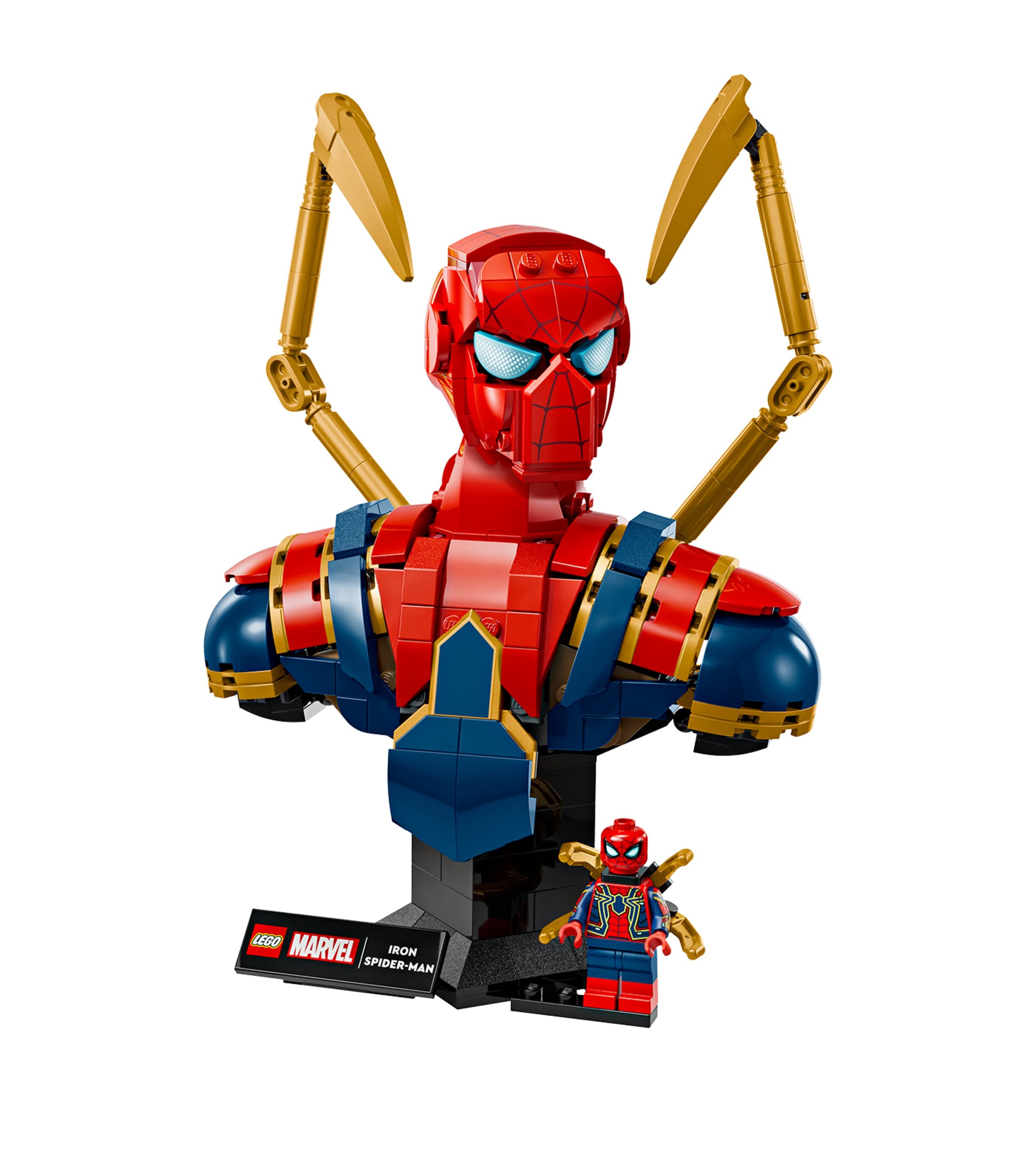 LEGO Marvel Iron Spider-Man Bust 76326