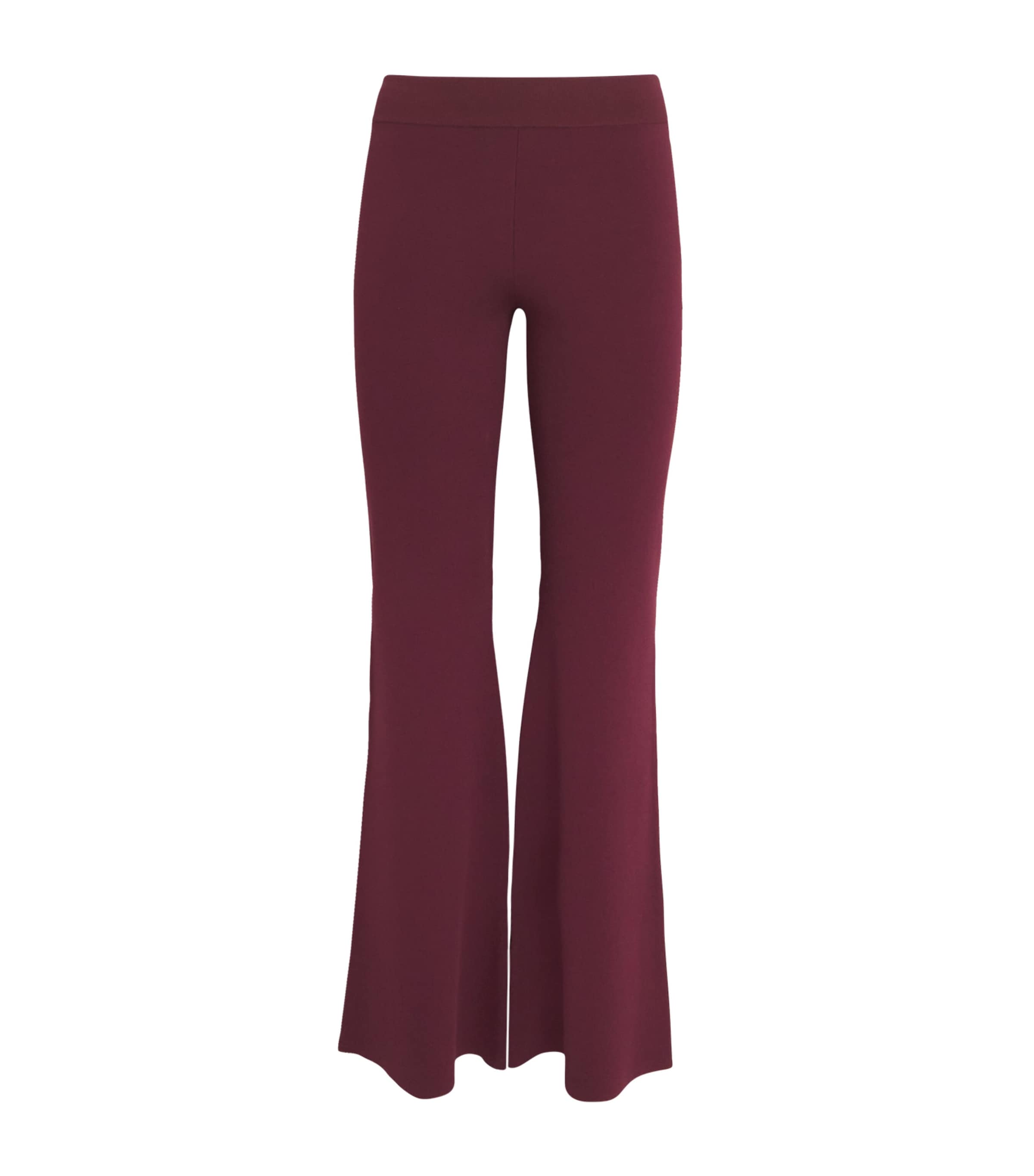 Knit Flared Trousers