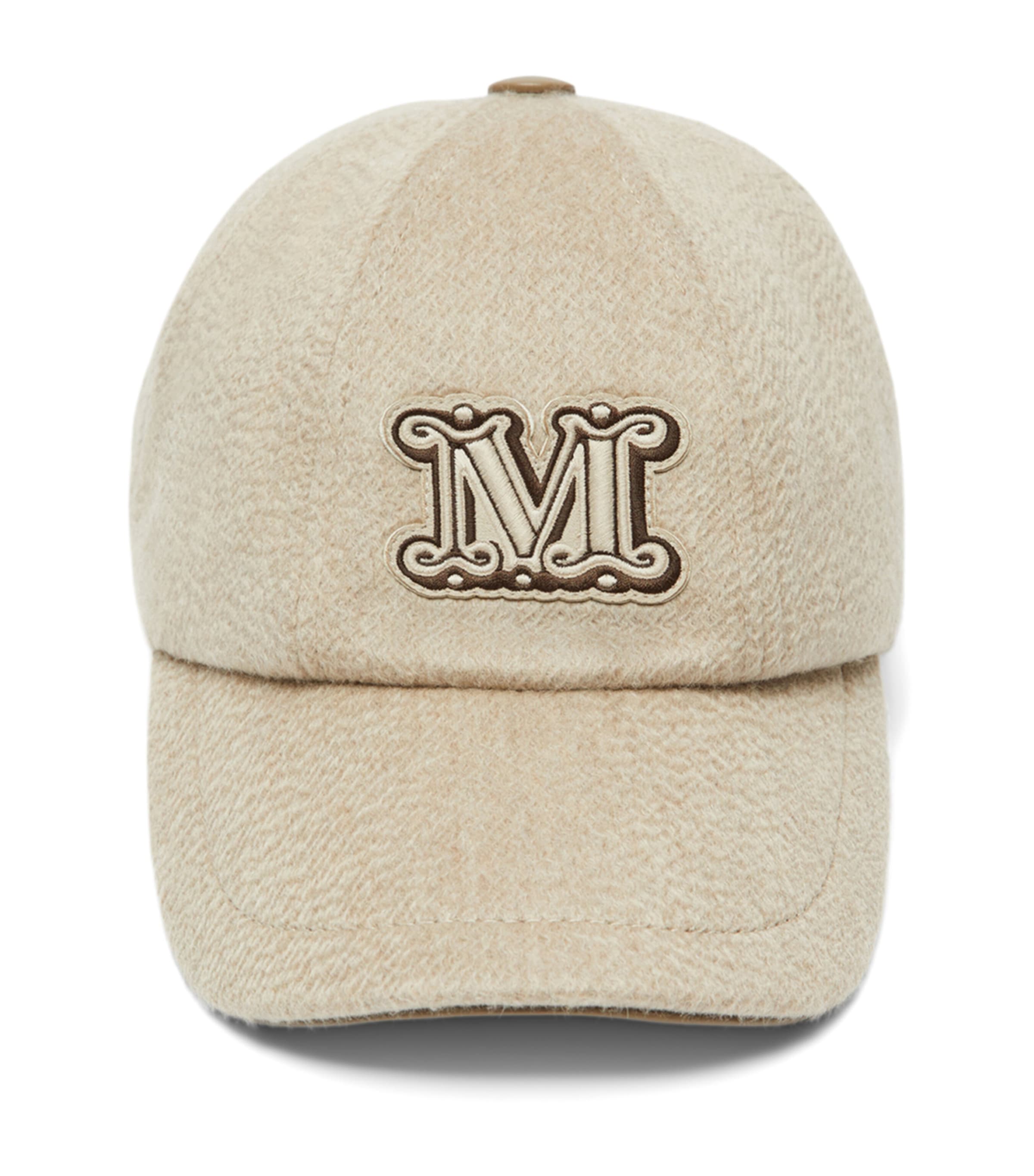 Max Mara Monogram Cap Sand