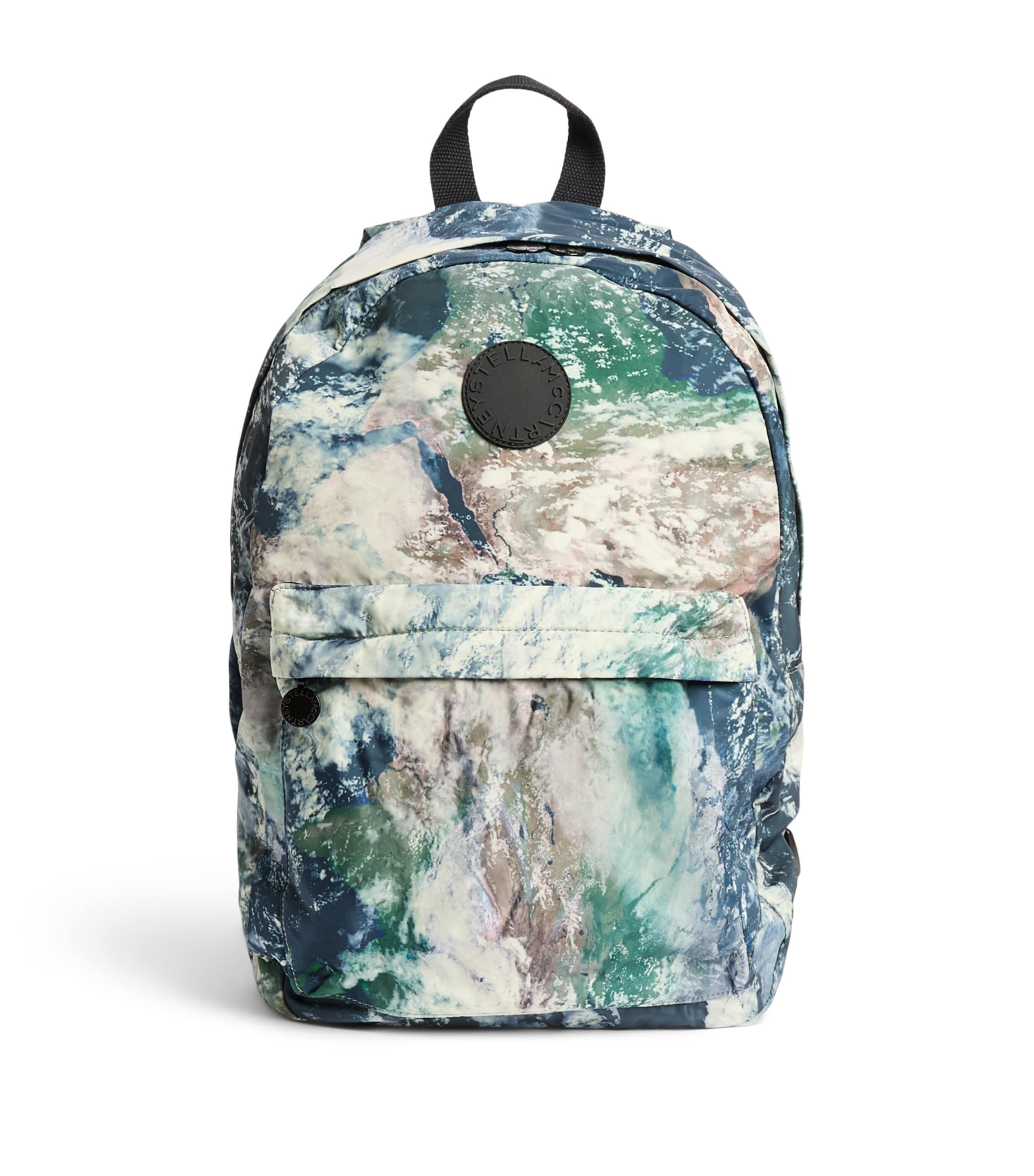 Stella McCartney Kids Camo Print Backpack Multicolor/multicolo