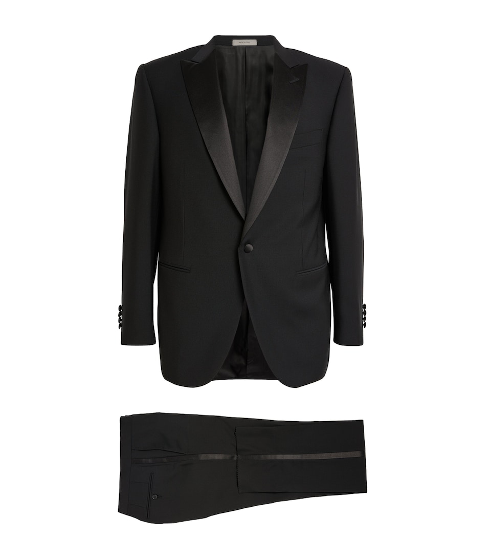 Wool-Satin 2-Piece Tuxedo