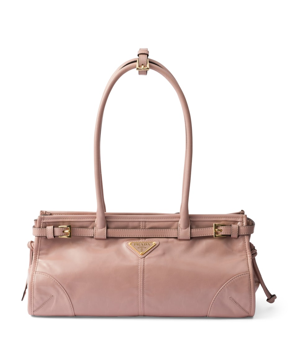 Medium Leather Top-Handle Bag