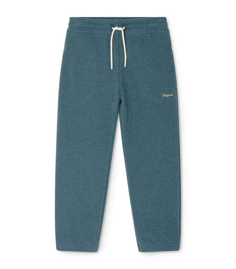 Bonpoint Cotton Sweatpants (10-14 Years) Upb Emeraude