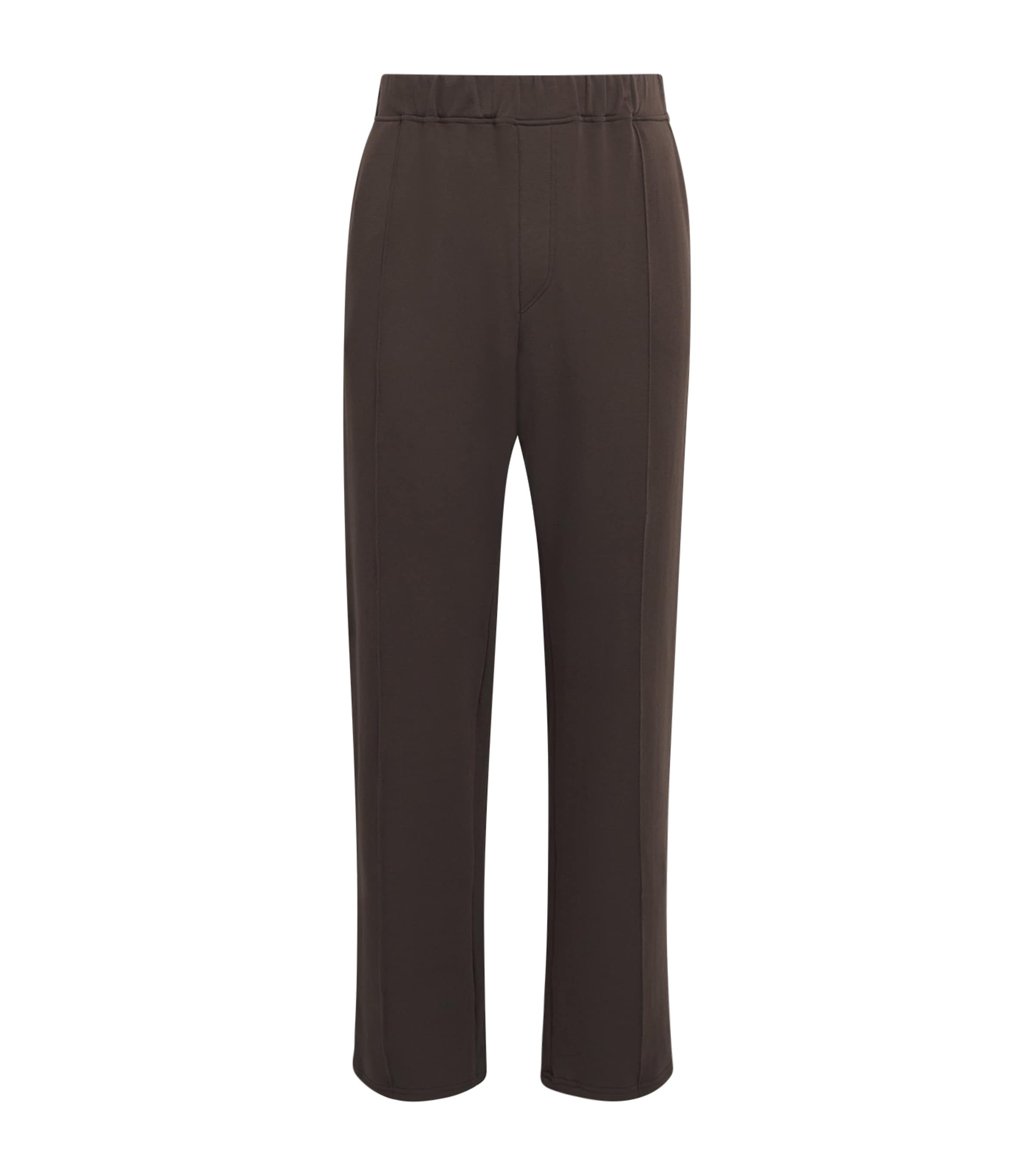 Homebody Mens Snuggle Pintuck Pyjama Bottoms Coffee Bean