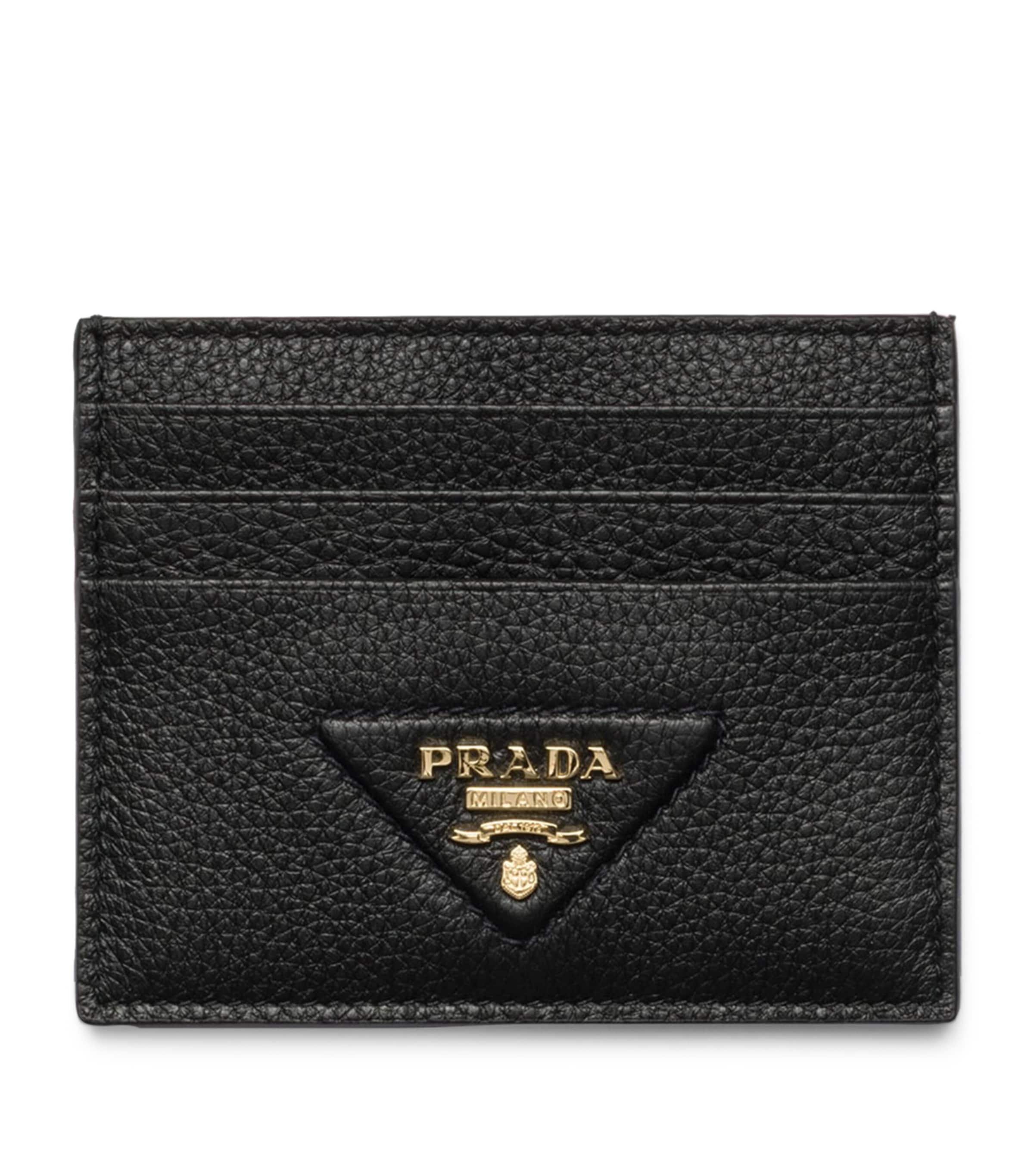 Prada Small Leather Wallet | Harrods DE