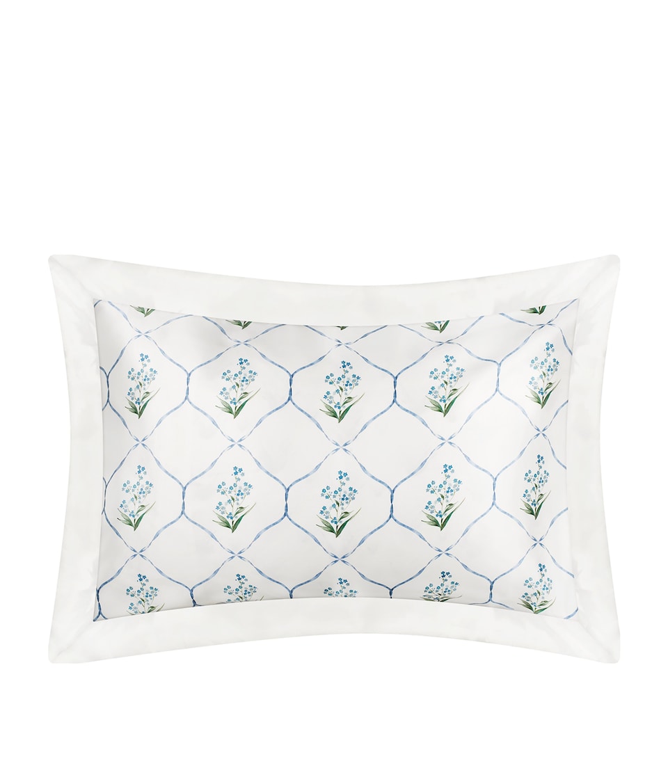 x Memo Press Silk Forget Me Not Pillowcase (50cm x 90cm)